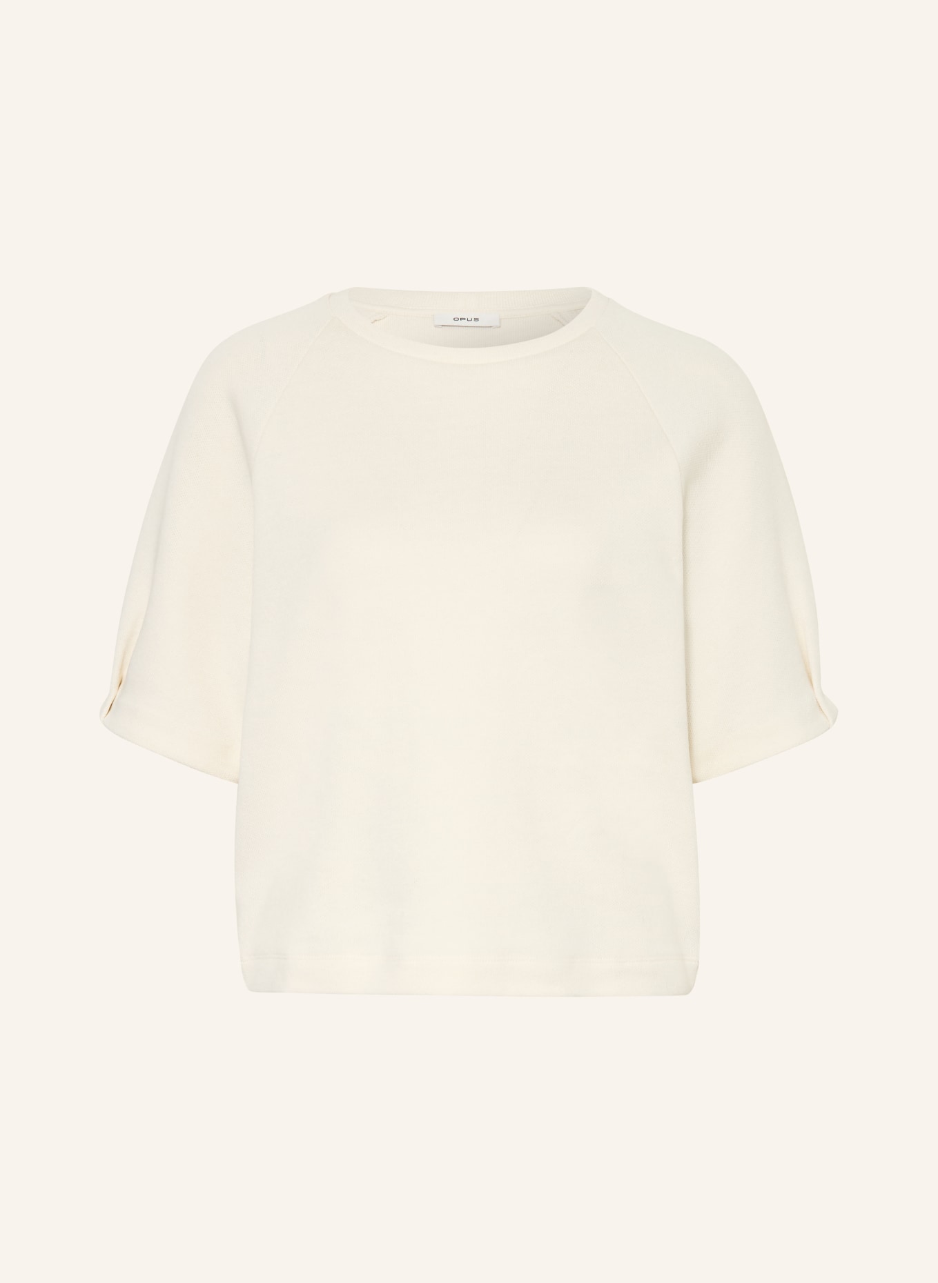 OPUS Sweat-shirt GUSCHEL: CRÈME
