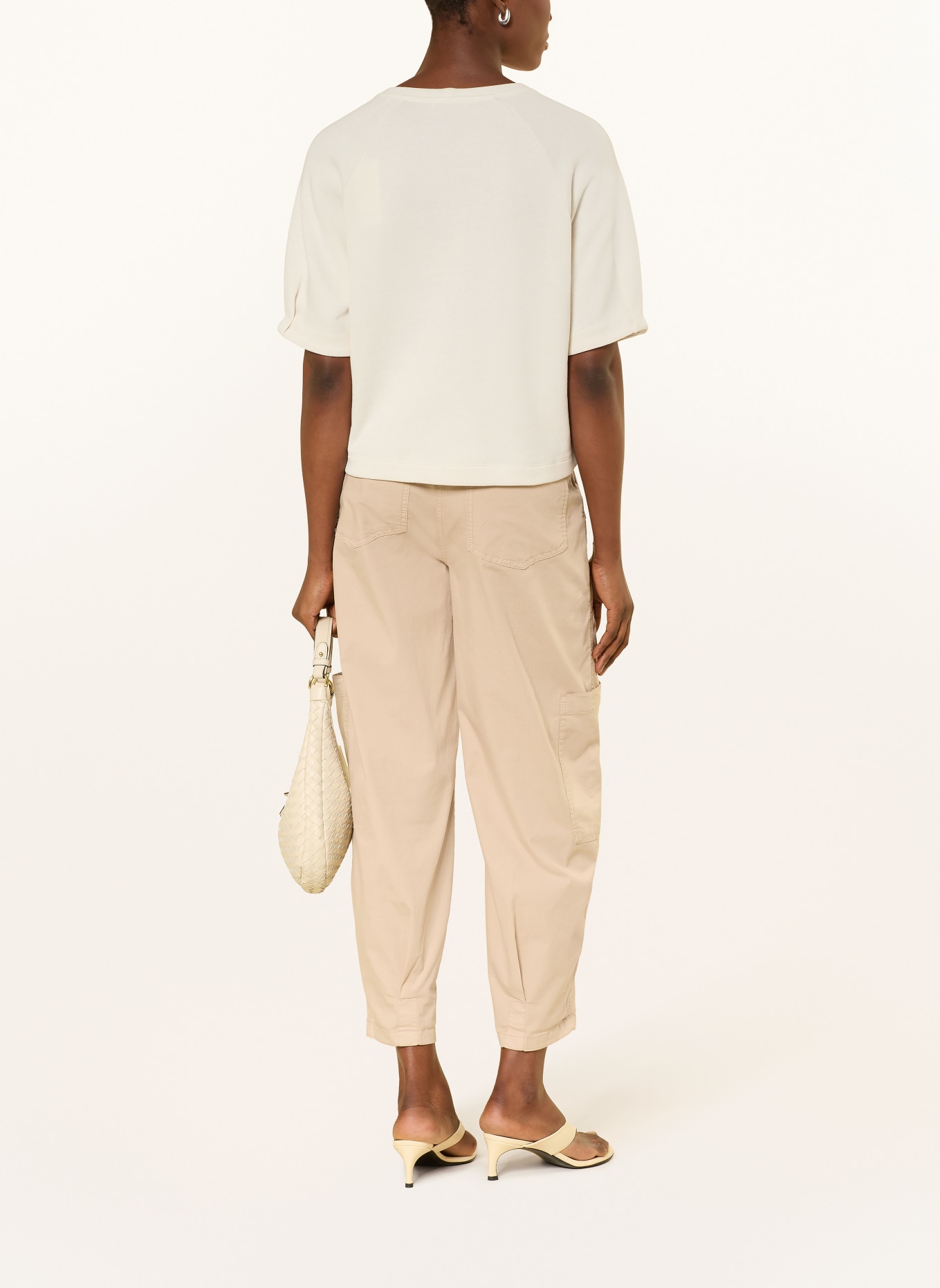 OPUS Sweat-shirt GUSCHEL: CRÈME