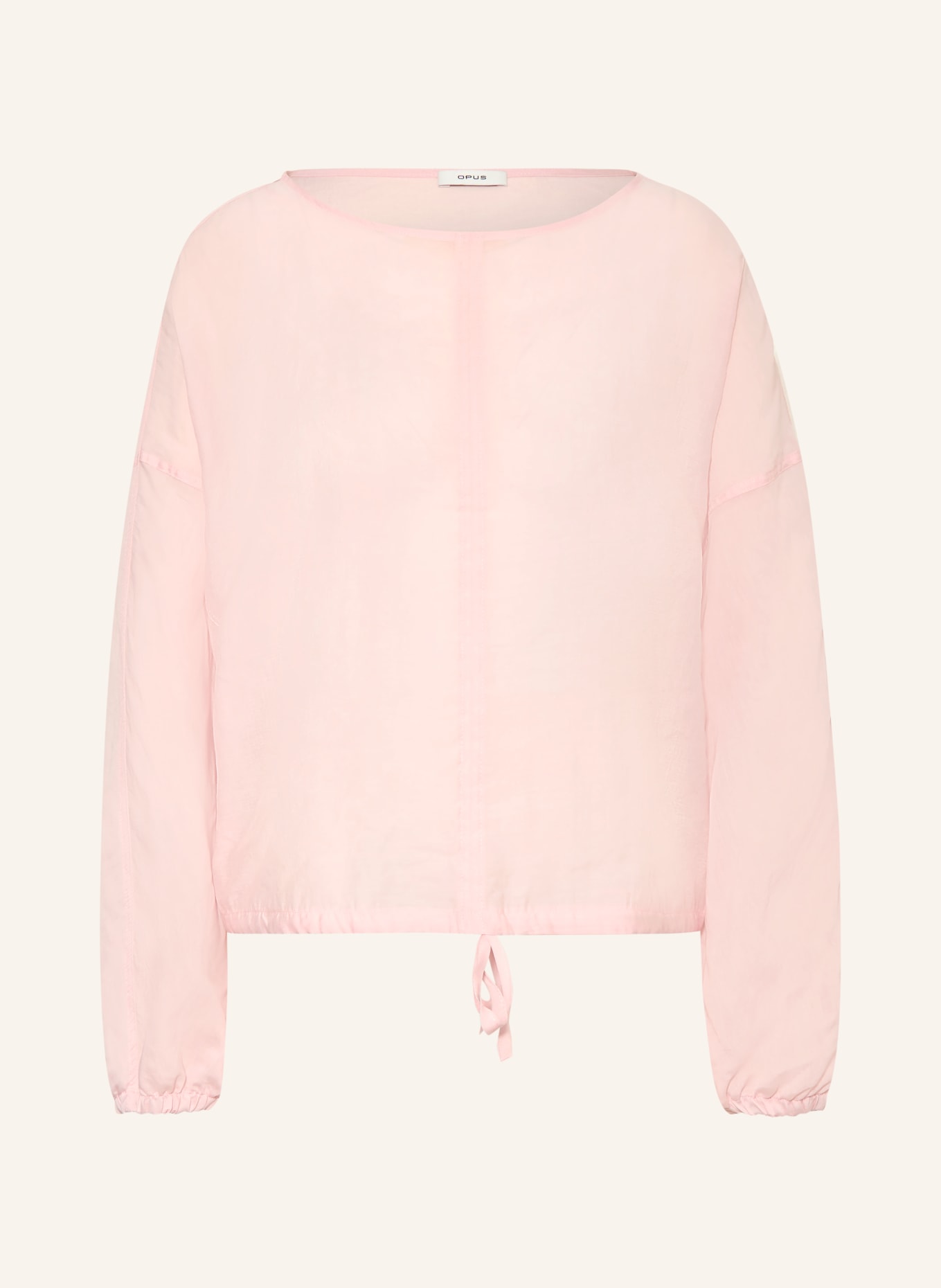 OPUS FILLA Blouse Shirt: LIGHT PINK