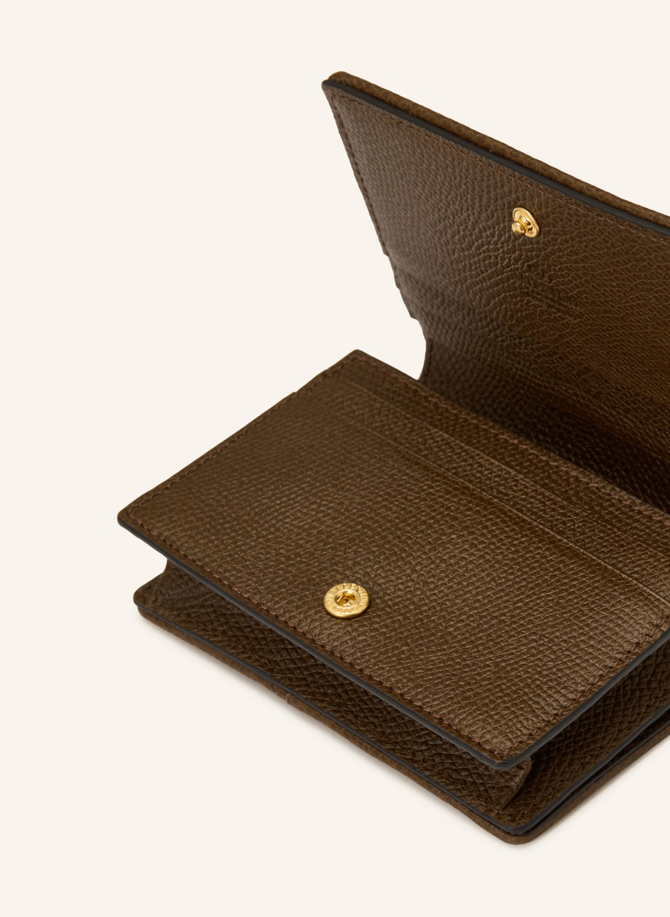 VALENTINO GARAVANI Geldbörse VLOGO SIGNATURE: BLAU / DUNKELBRAUN / GRÜN