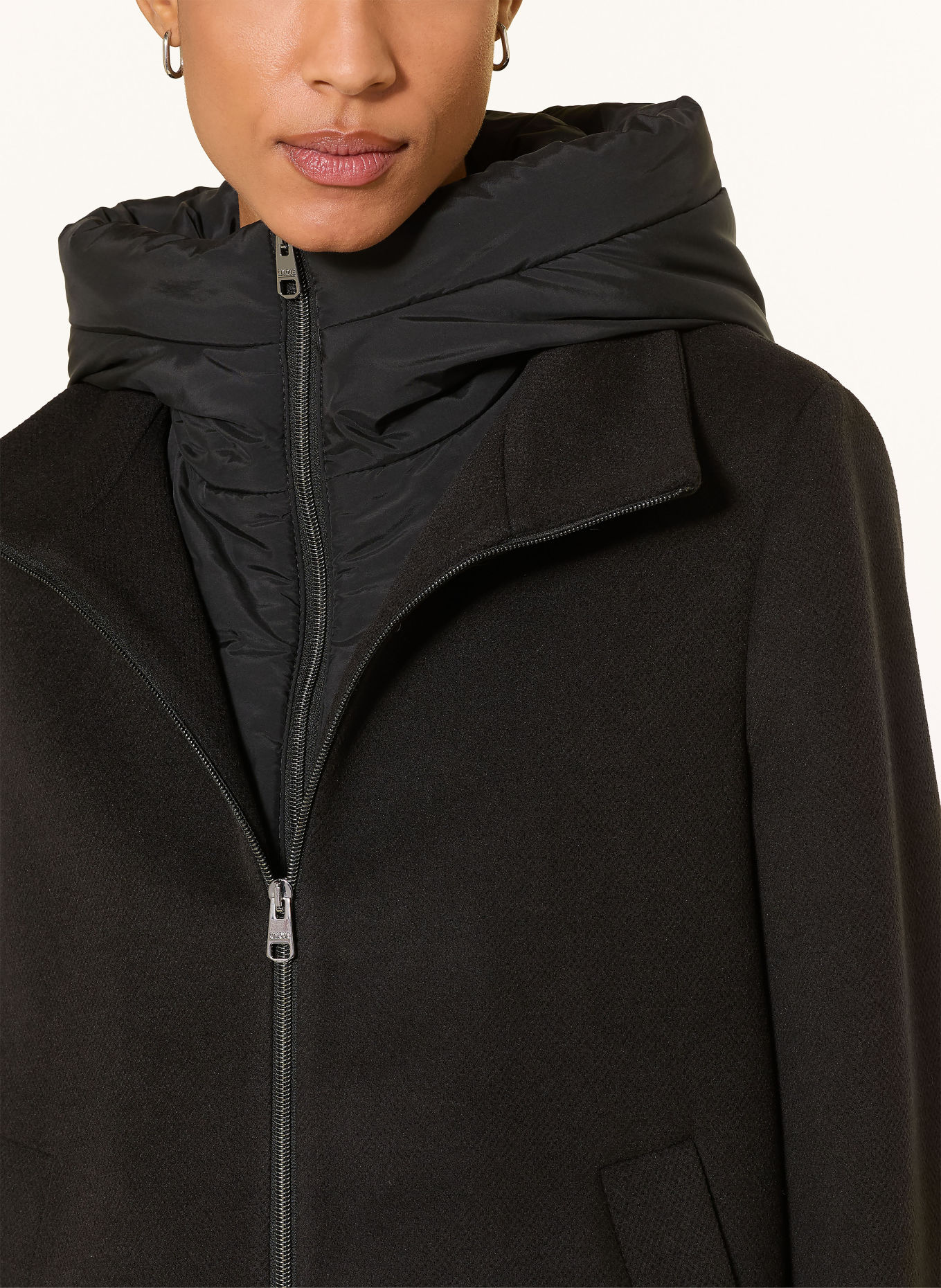 CINQUE Jacke CMIRO mit herausnehmbarer Blende: SCHWARZ