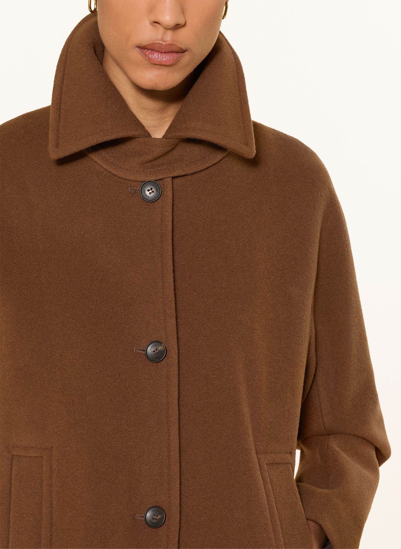 CINQUE Kastenjacke CIDALI: BRAUN