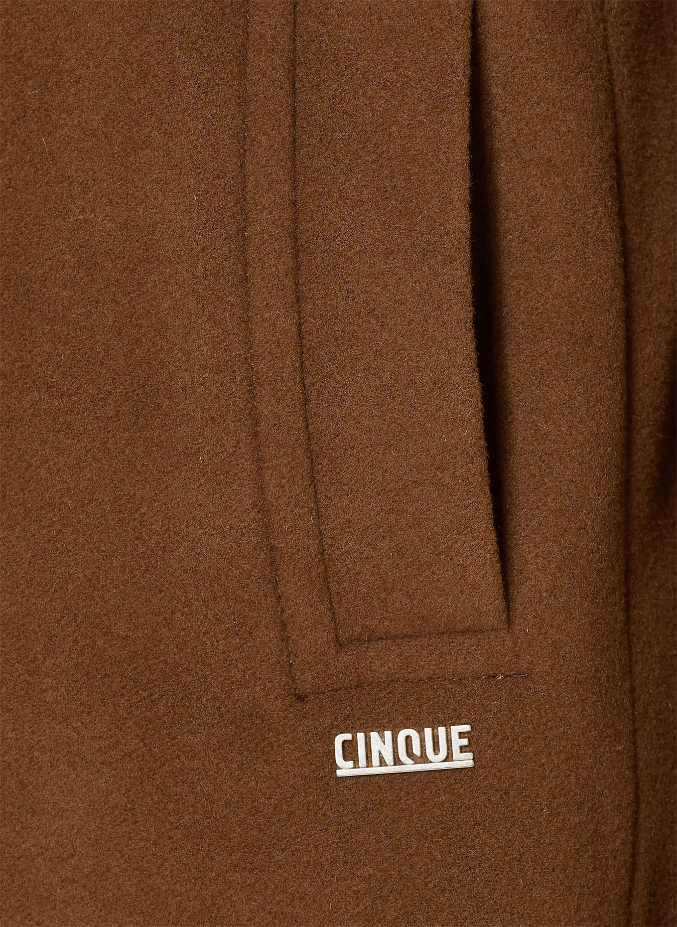 CINQUE Kastenjacke CIDALI: BRAUN