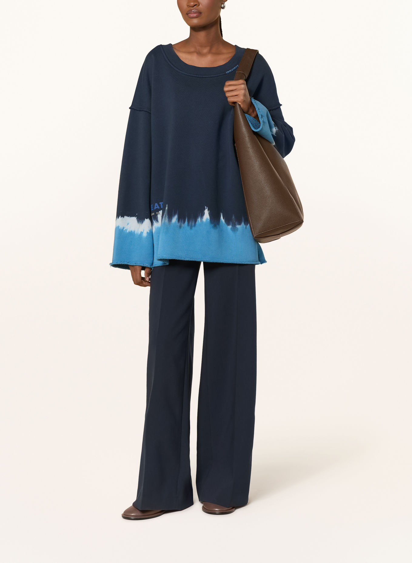 yippie hippie Bluza: GRANATOWY / ECRU / NIEBIESKI