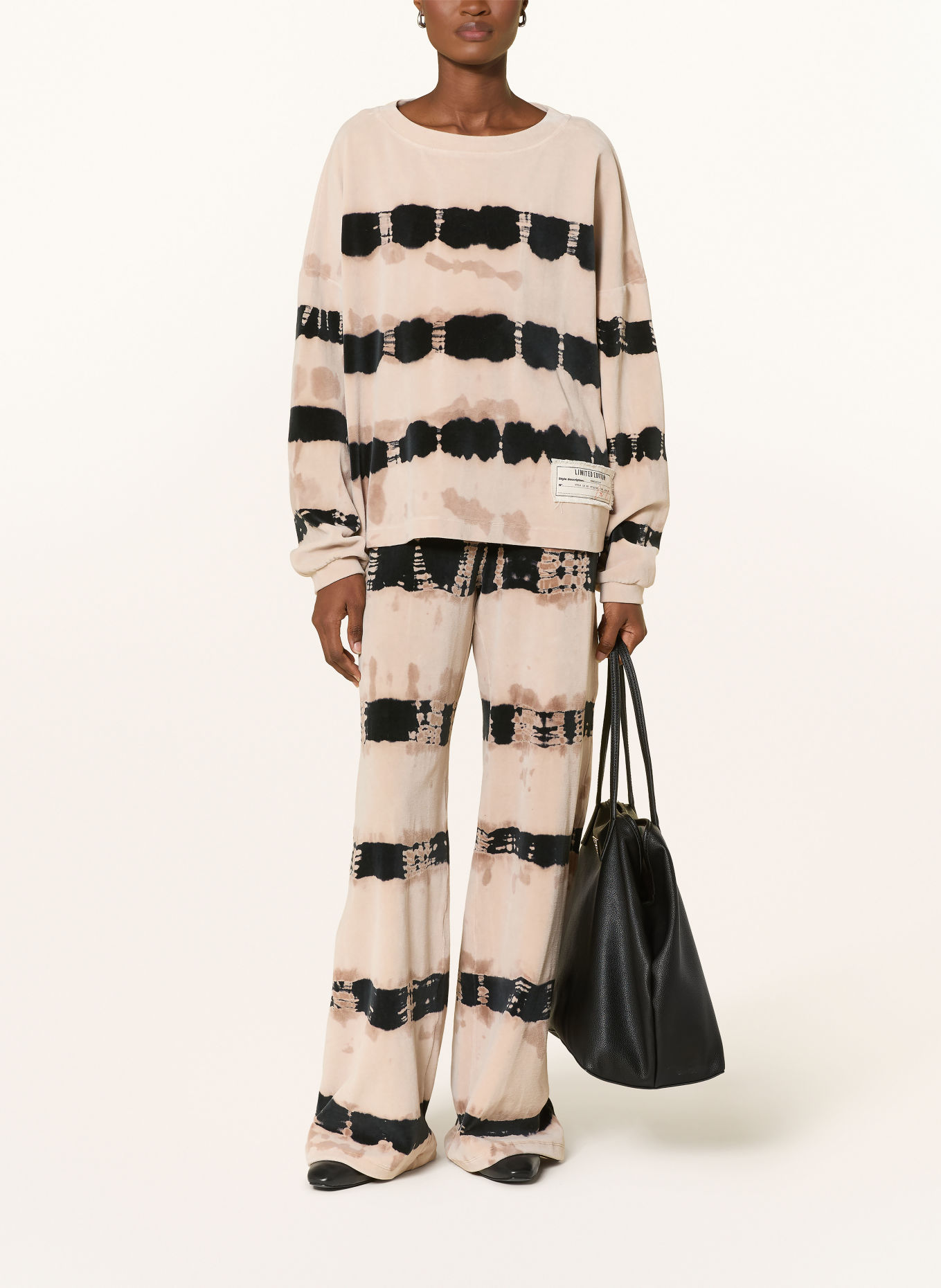 yippie hippie Bluza oversize: BEŻOWY / BRĄZOWY / CZARNY