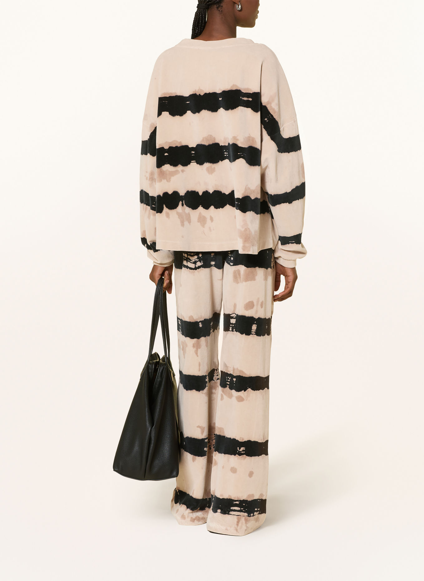 yippie hippie Bluza oversize: BEŻOWY / BRĄZOWY / CZARNY