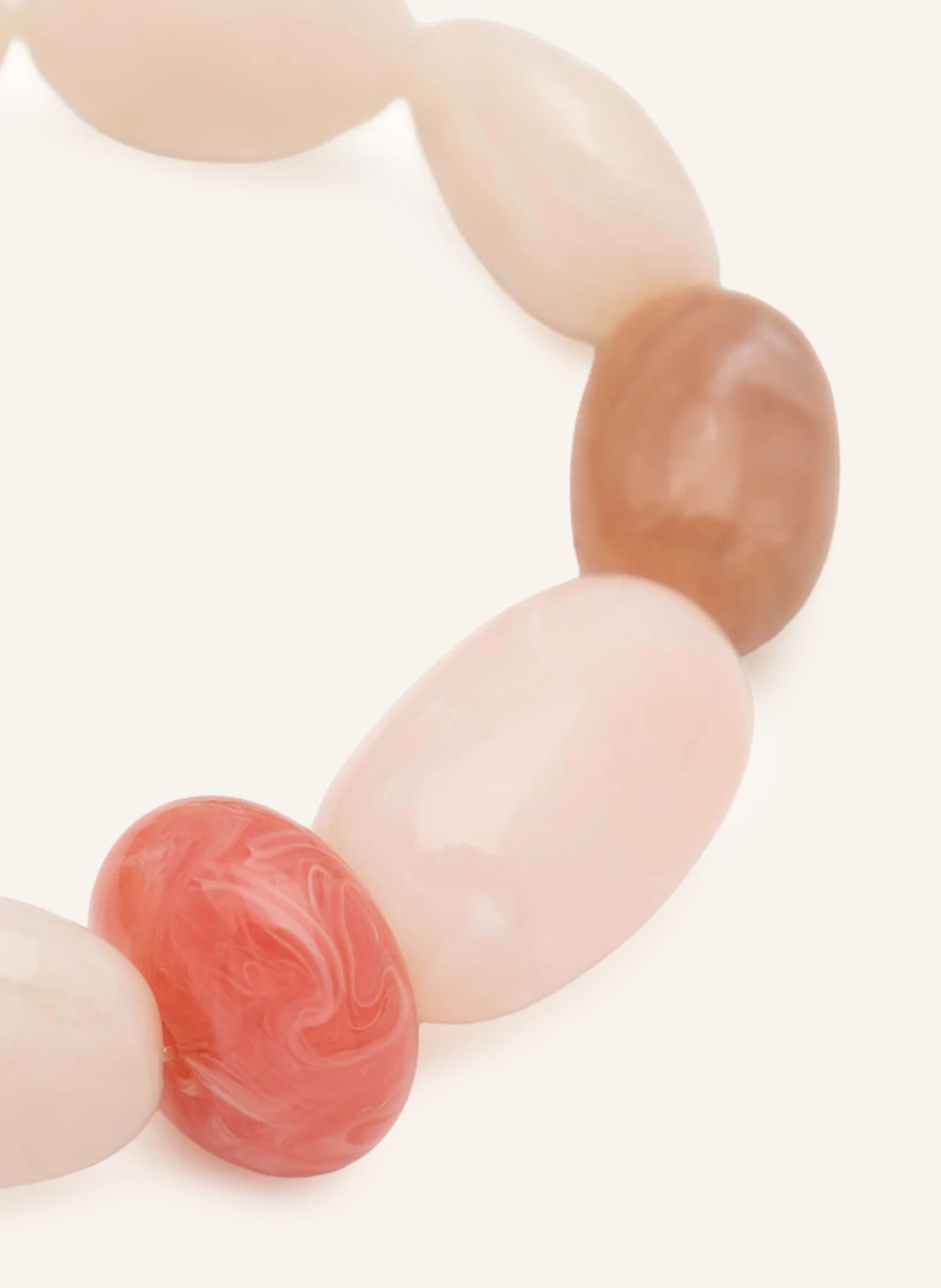 VANESSA BARONI Armband: CREME / GOLD / ROSÉ