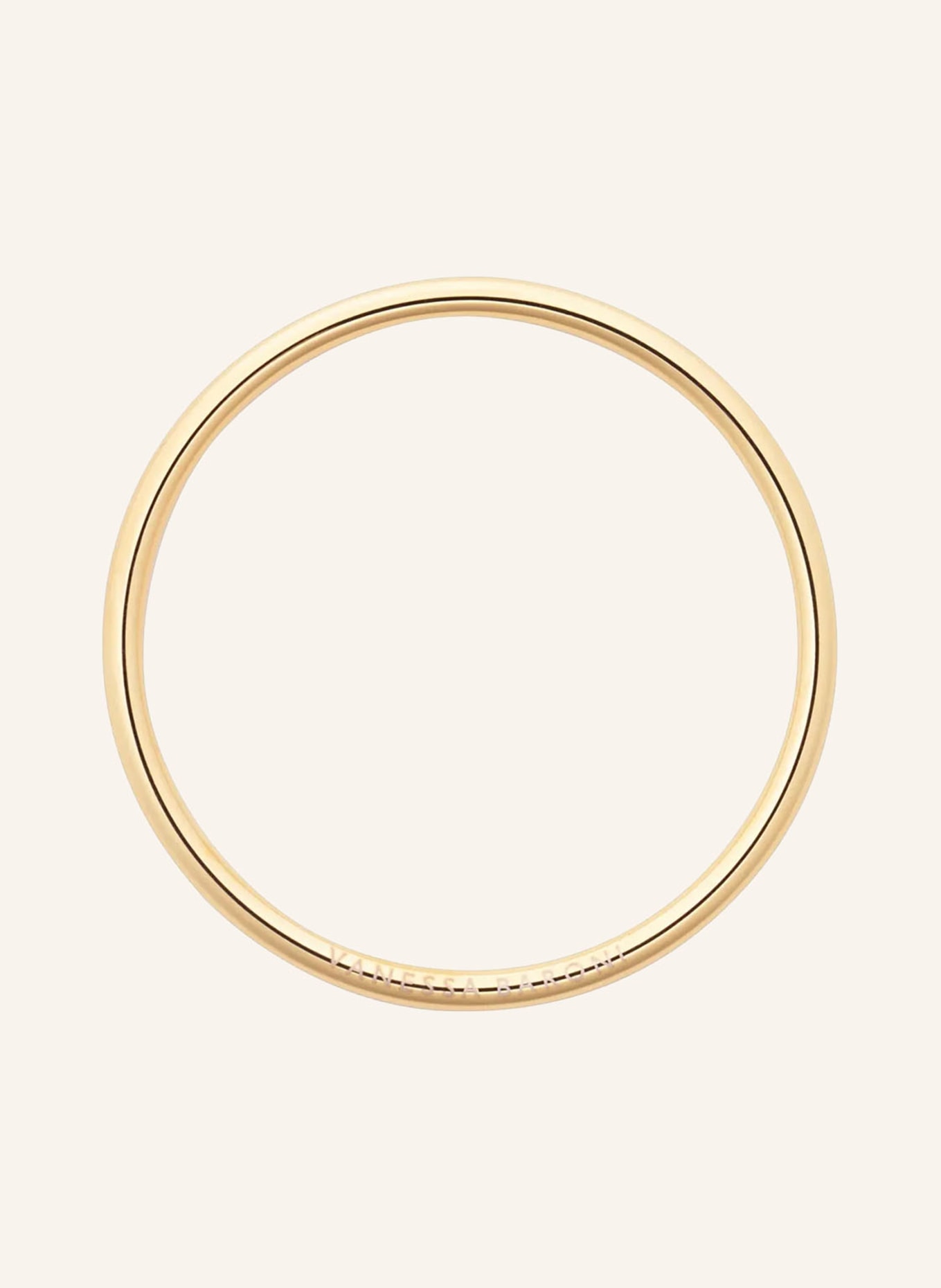 VANESSA BARONI Bransoletka VB BANGLE: ZŁOTY