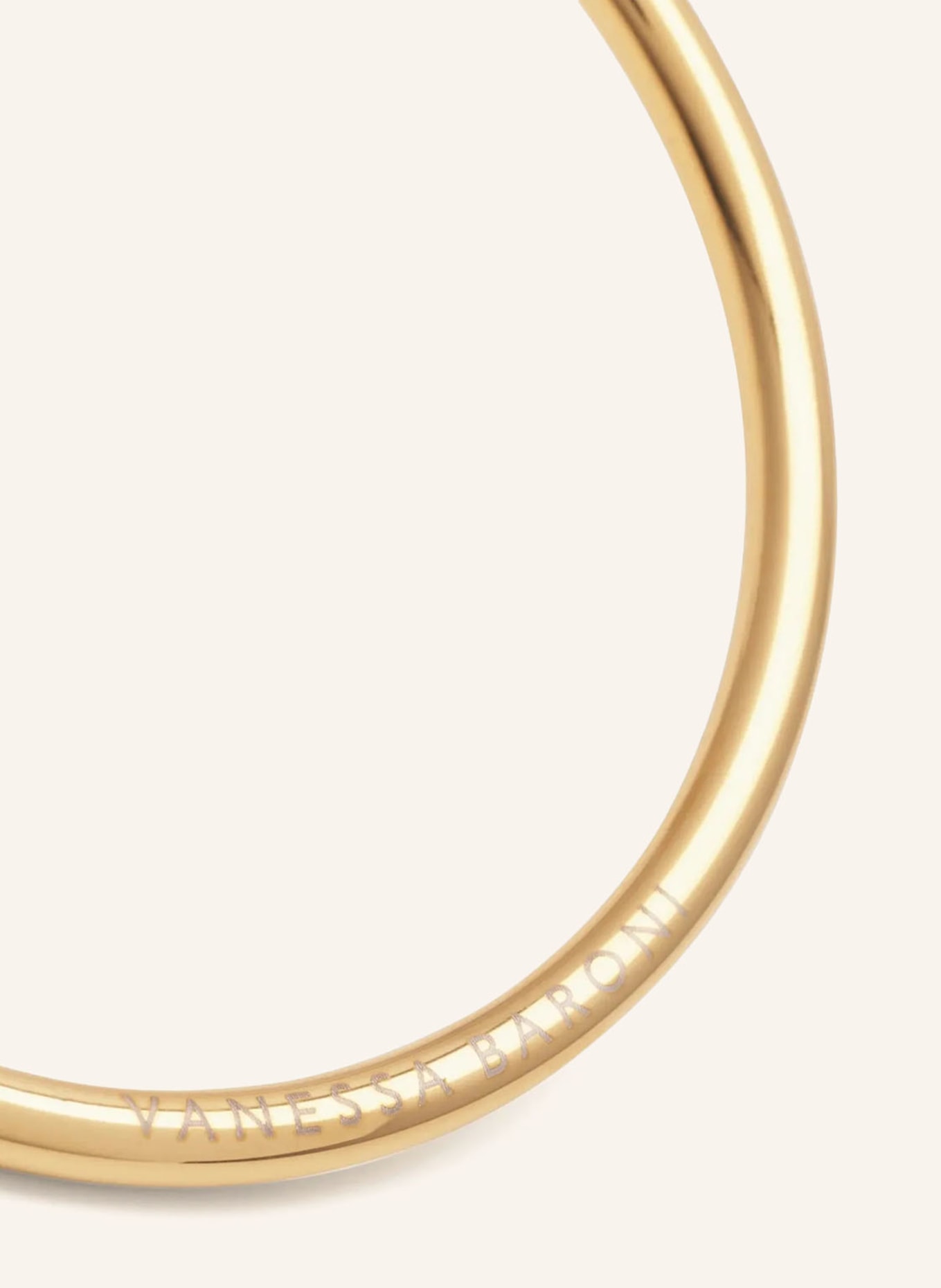 VANESSA BARONI Bransoletka VB BANGLE: ZŁOTY