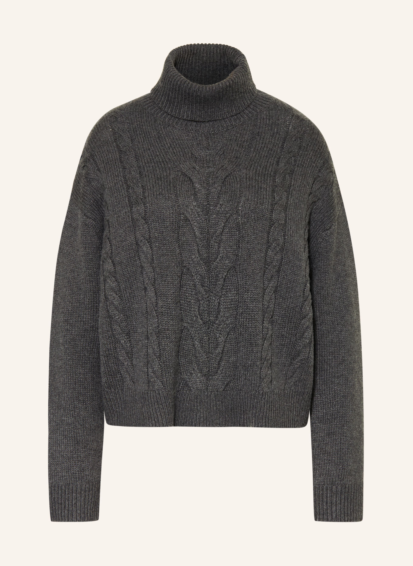 CATNOIR Rollkragenpullover: DUNKELGRAU