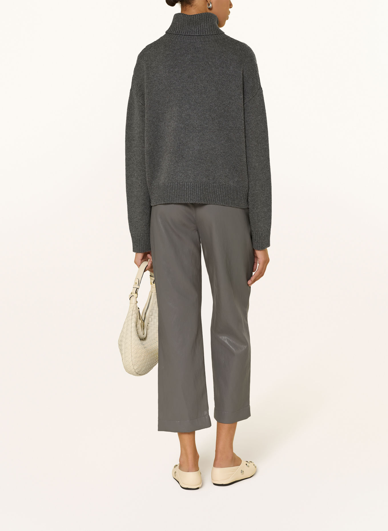 CATNOIR Rollkragenpullover: DUNKELGRAU