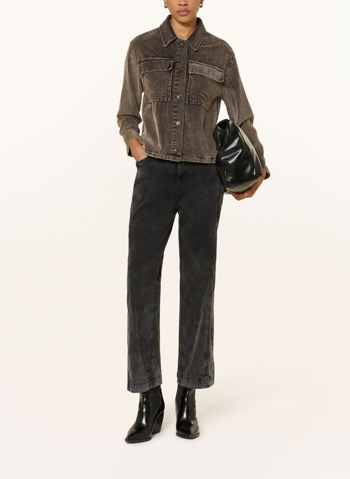 CATNOIR Straight Jeans: 83 light grey