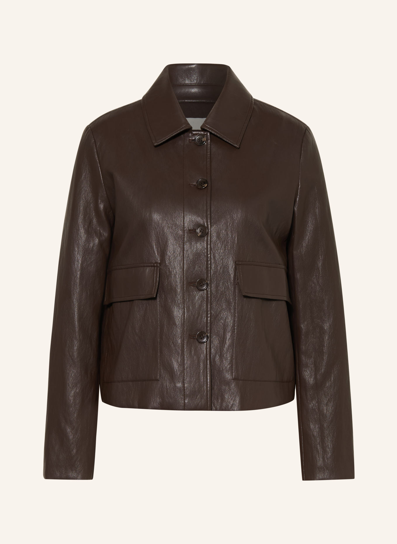 CATNOIR Kastjas in leerlook: MARRON FONCÉ