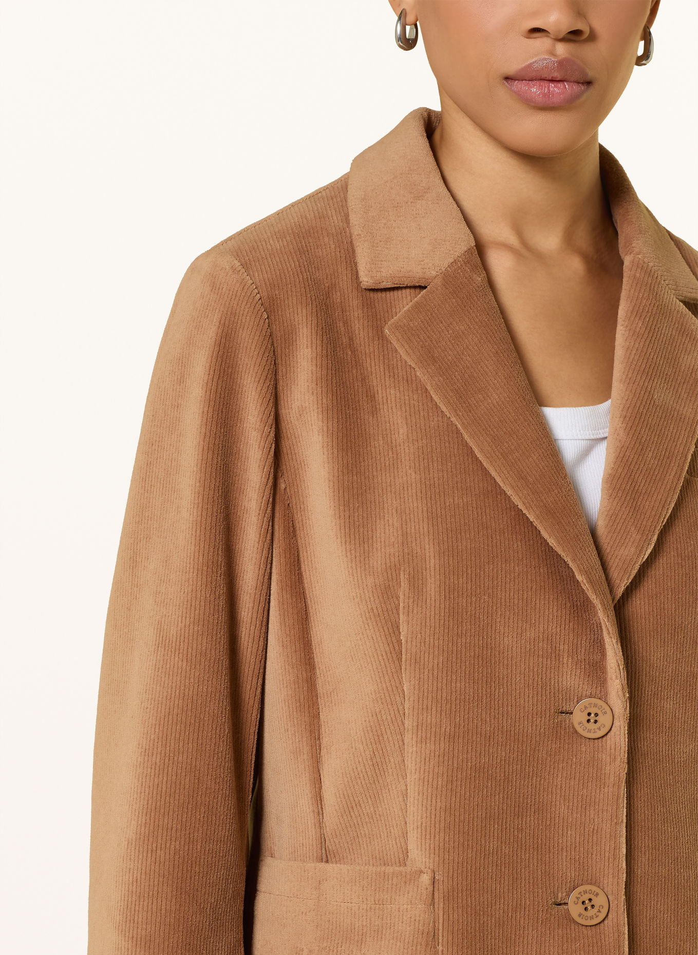 CATNOIR Corduroyblazer: CAMEL