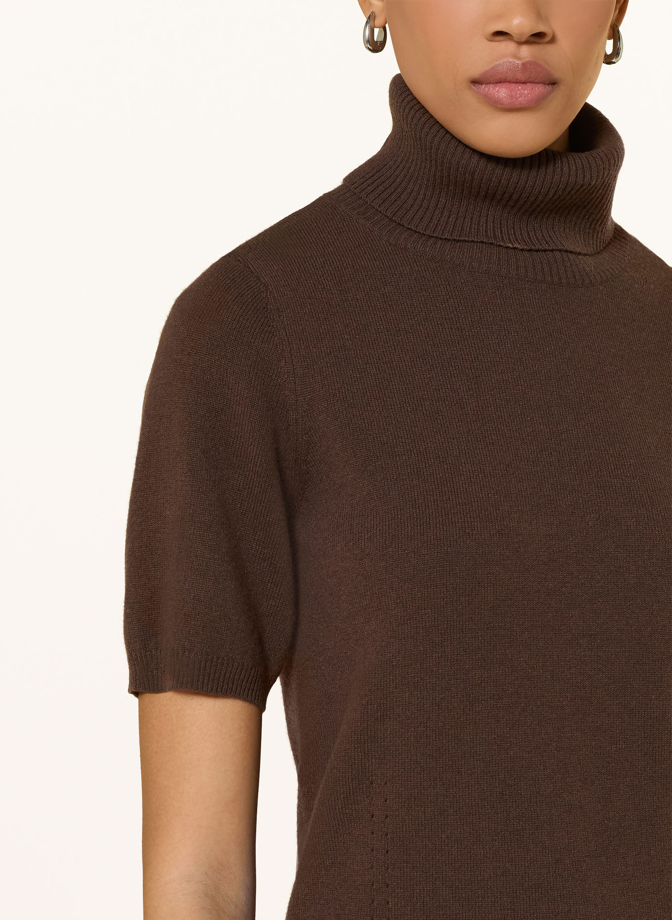 CATNOIR Knit shirt: DARK BROWN