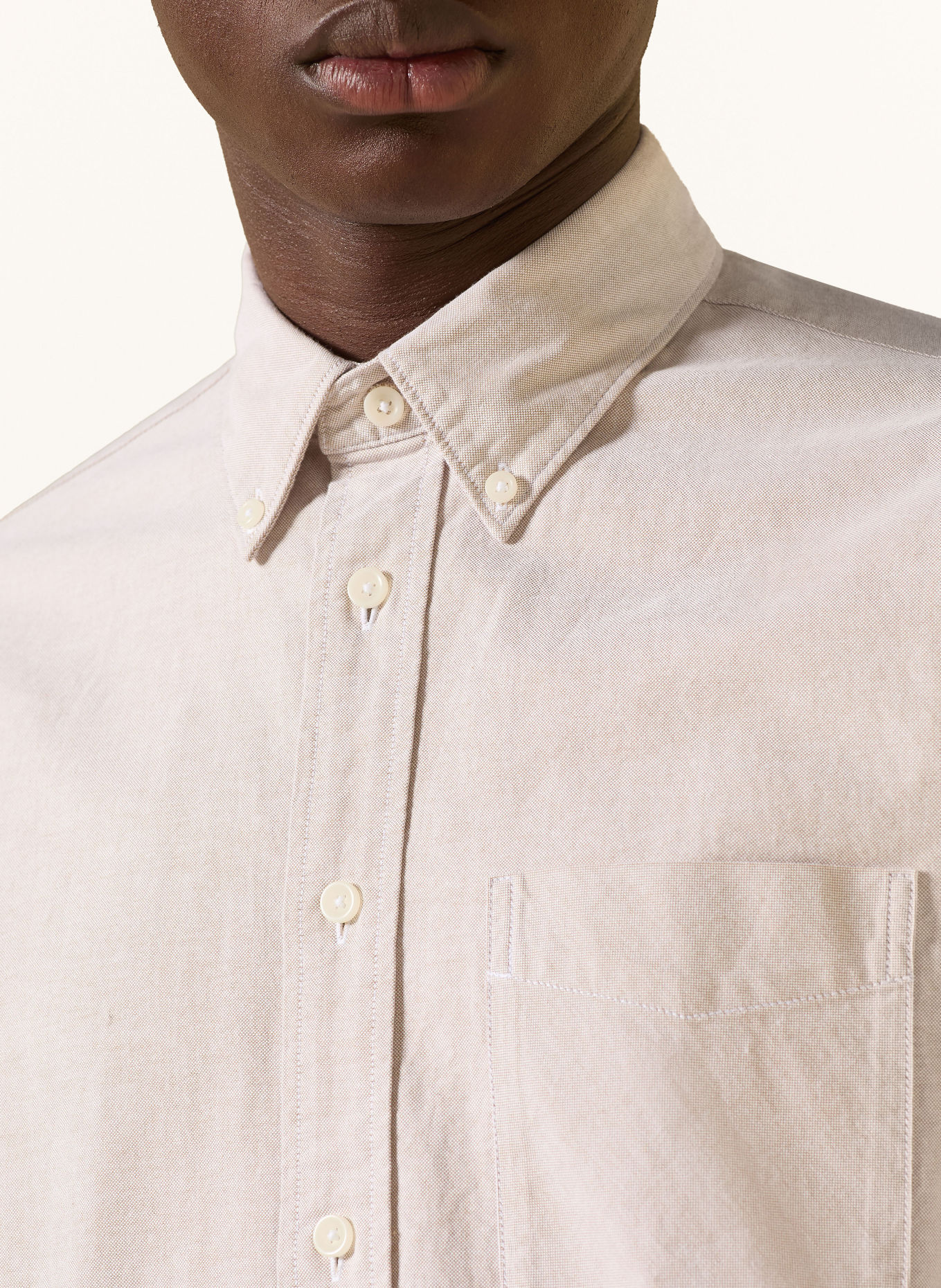 Barbour Oxfordoverhemd AUTHENTIC Comfort Fit: ECRU
