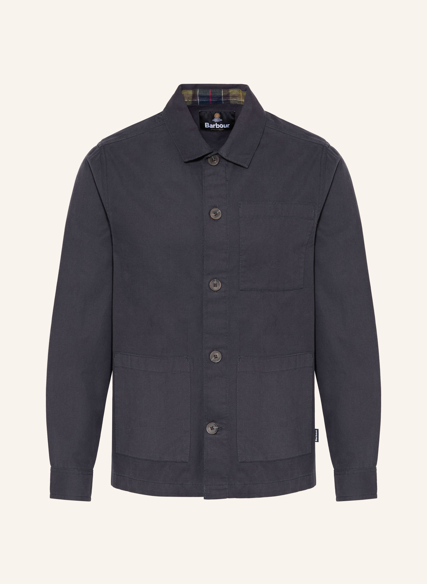 Barbour Comfort Fit Shirt: DARK BLUE