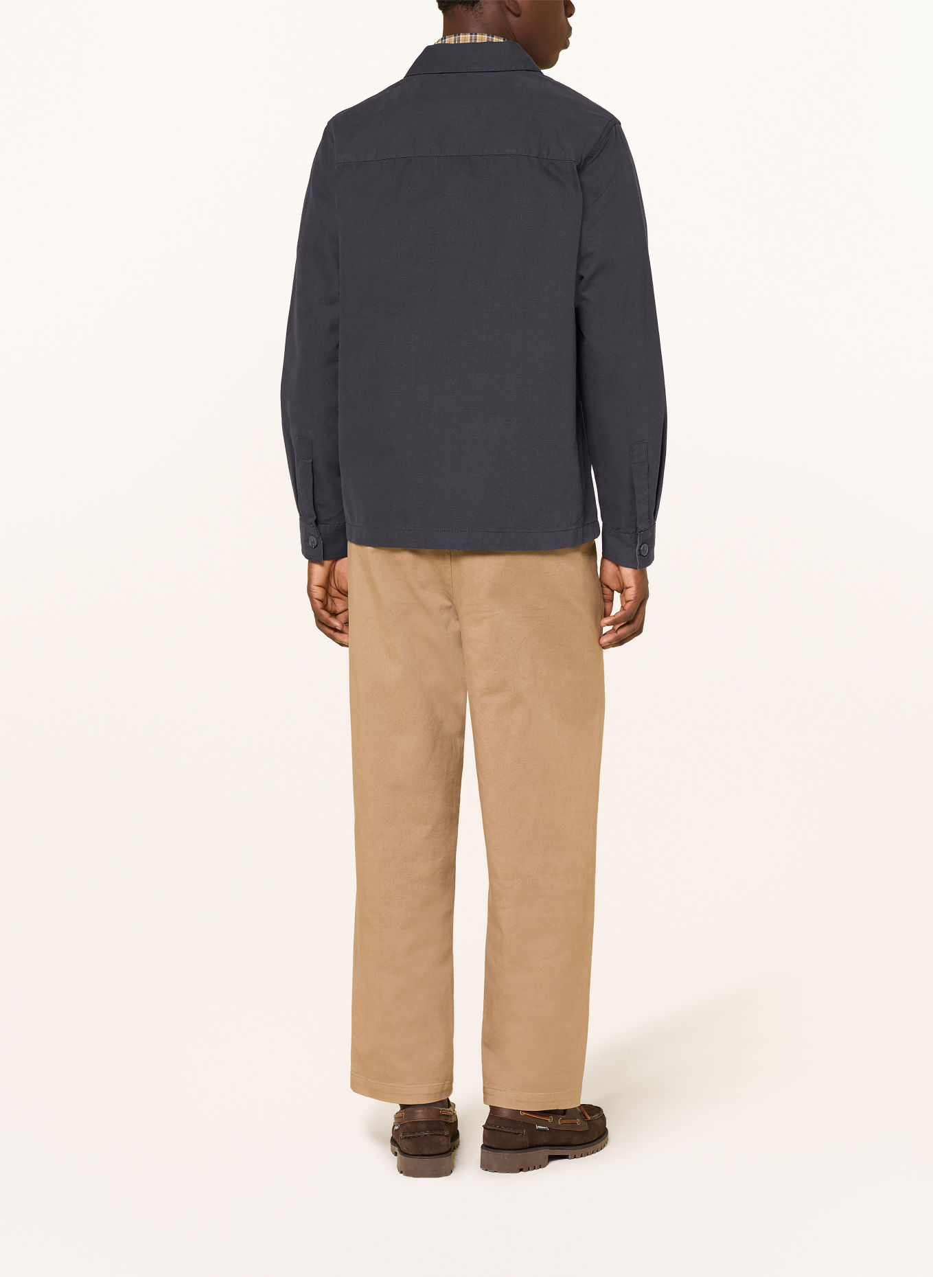 Barbour Comfort Fit Shirt: DARK BLUE