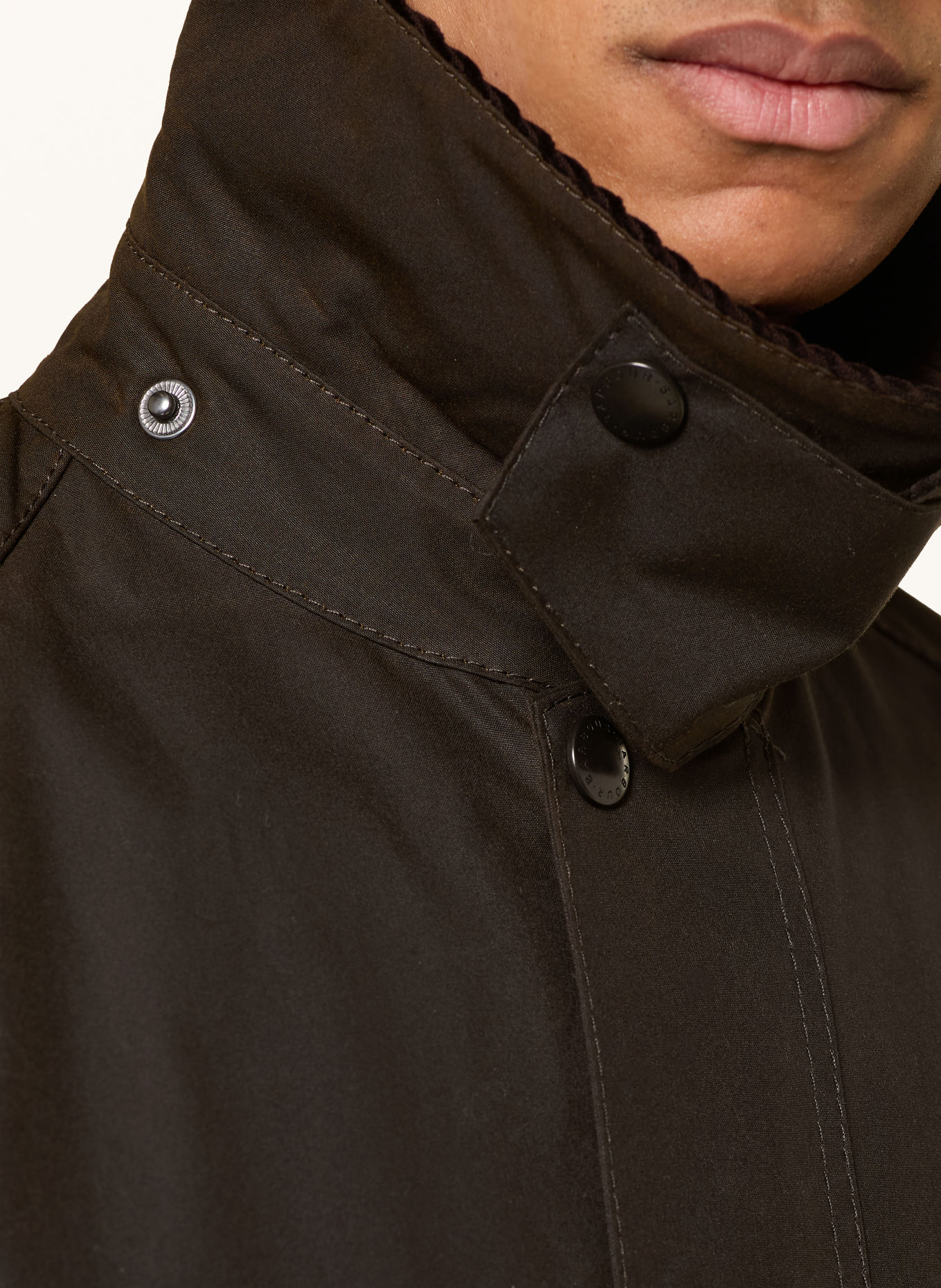 Barbour Fieldjacket BEDALE: KHAKI / MØRKEBRUN