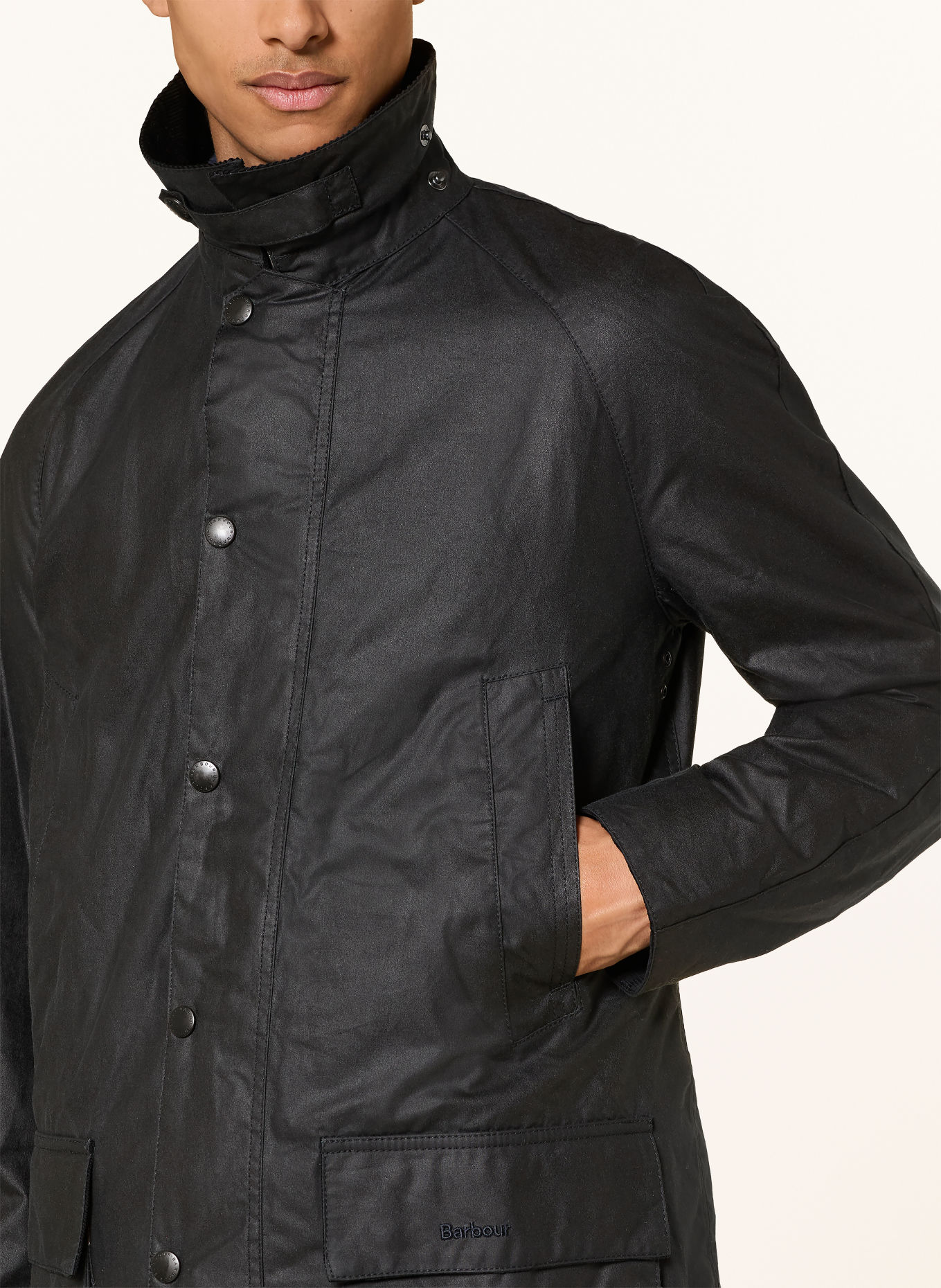 Barbour Fieldjacket BRISTOL: DUNKELBLAU