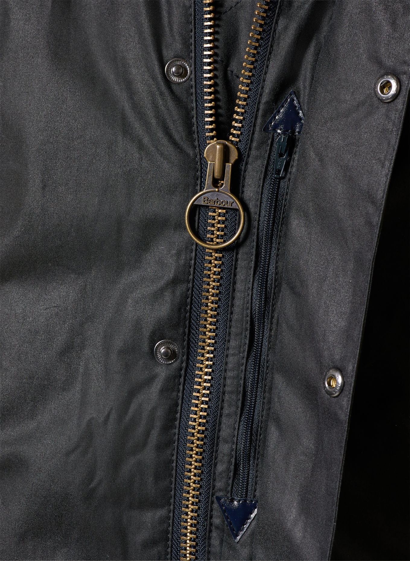 Barbour Fieldjacket BRISTOL: DUNKELBLAU