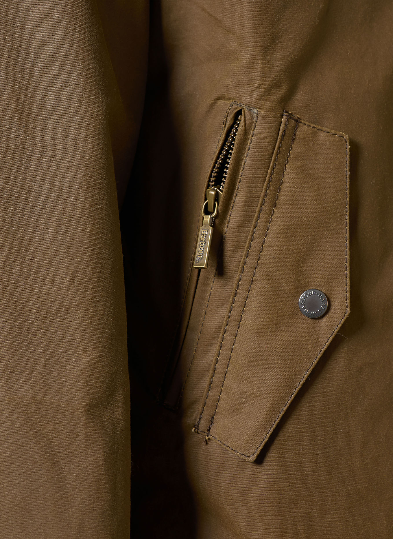 Barbour Blouson: MÖRKBRUN
