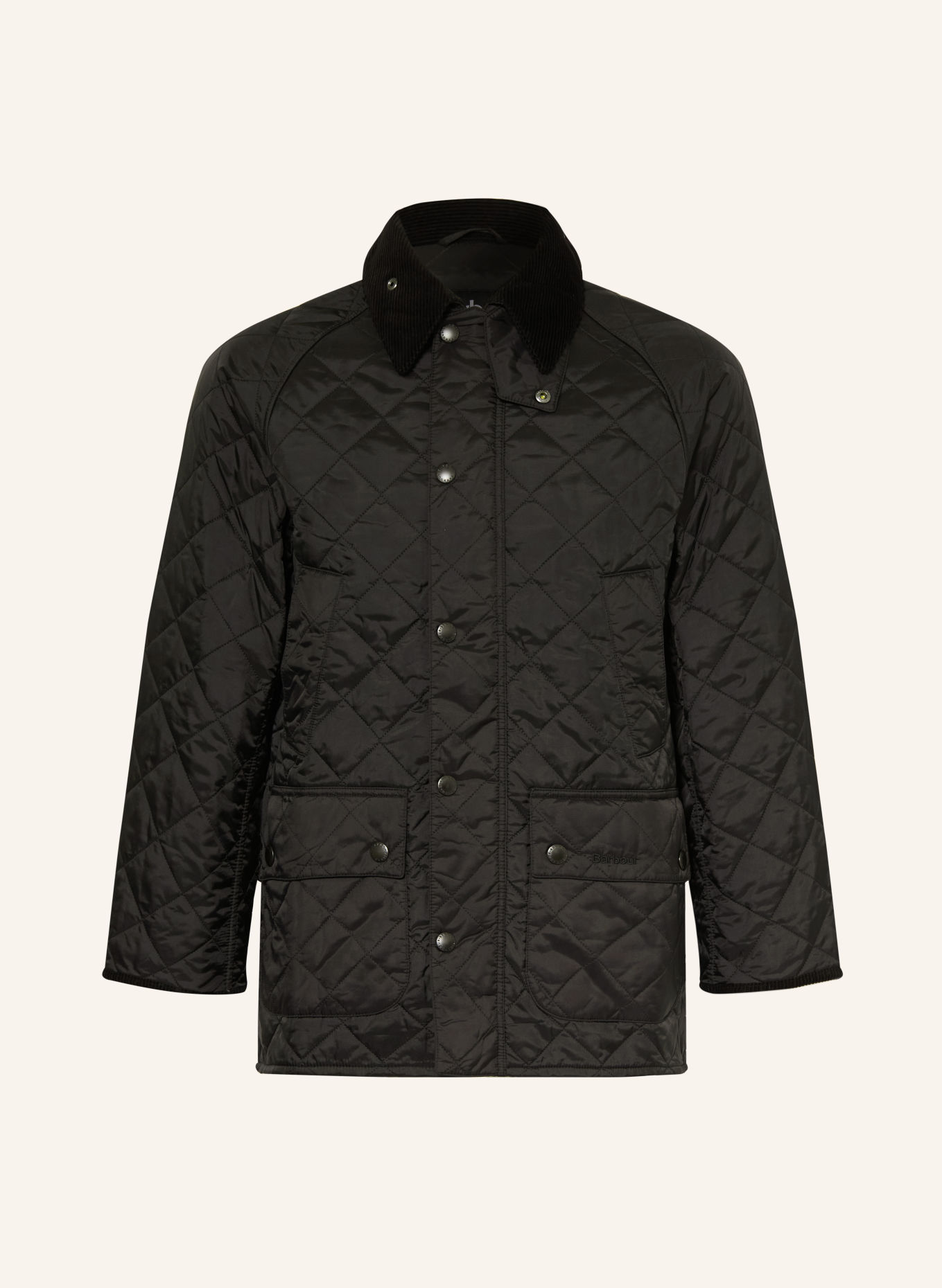 Barbour BEDALE QUILT Quilted Jacket: BLACK