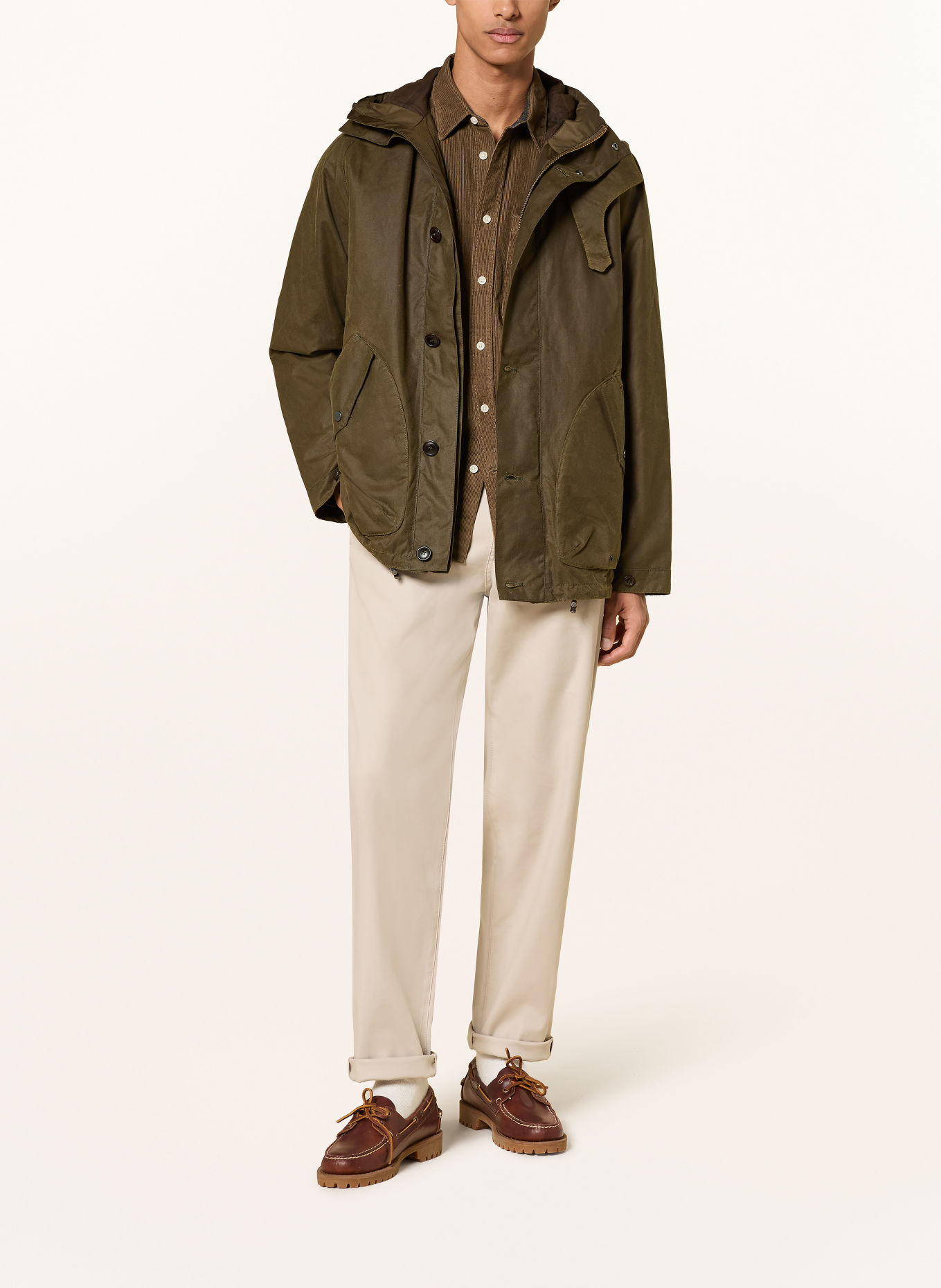 Barbour Parka KEISS: KHAKI