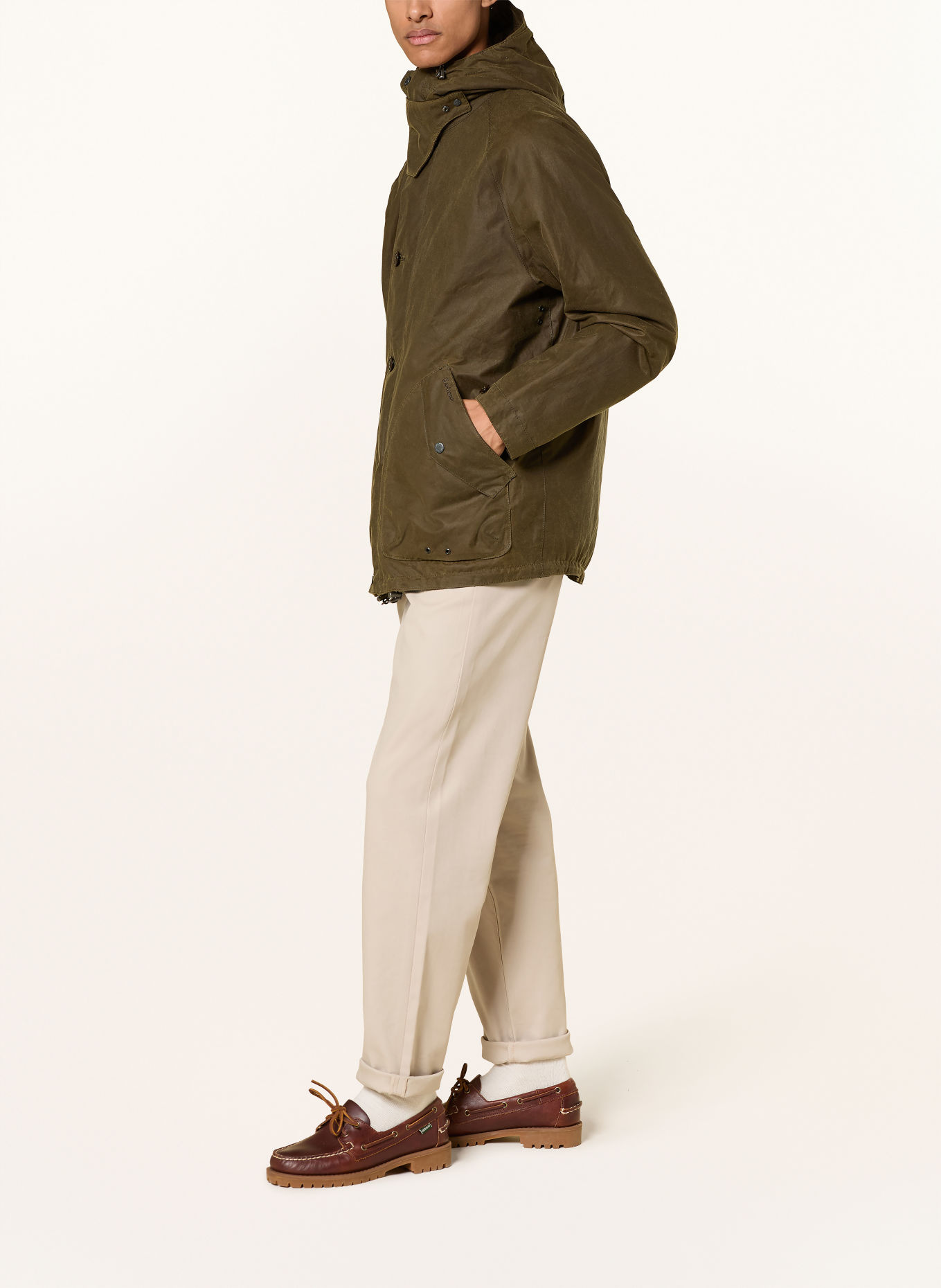 Barbour Parka KEISS: KHAKI
