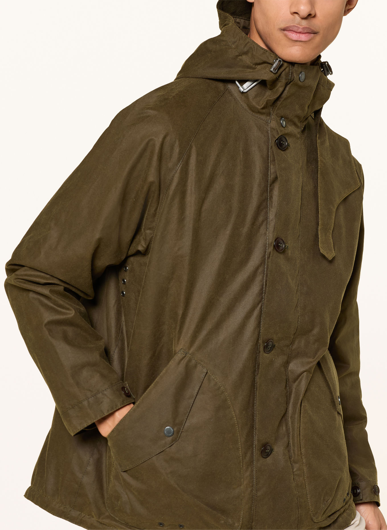 Barbour Parka KEISS: KHAKI