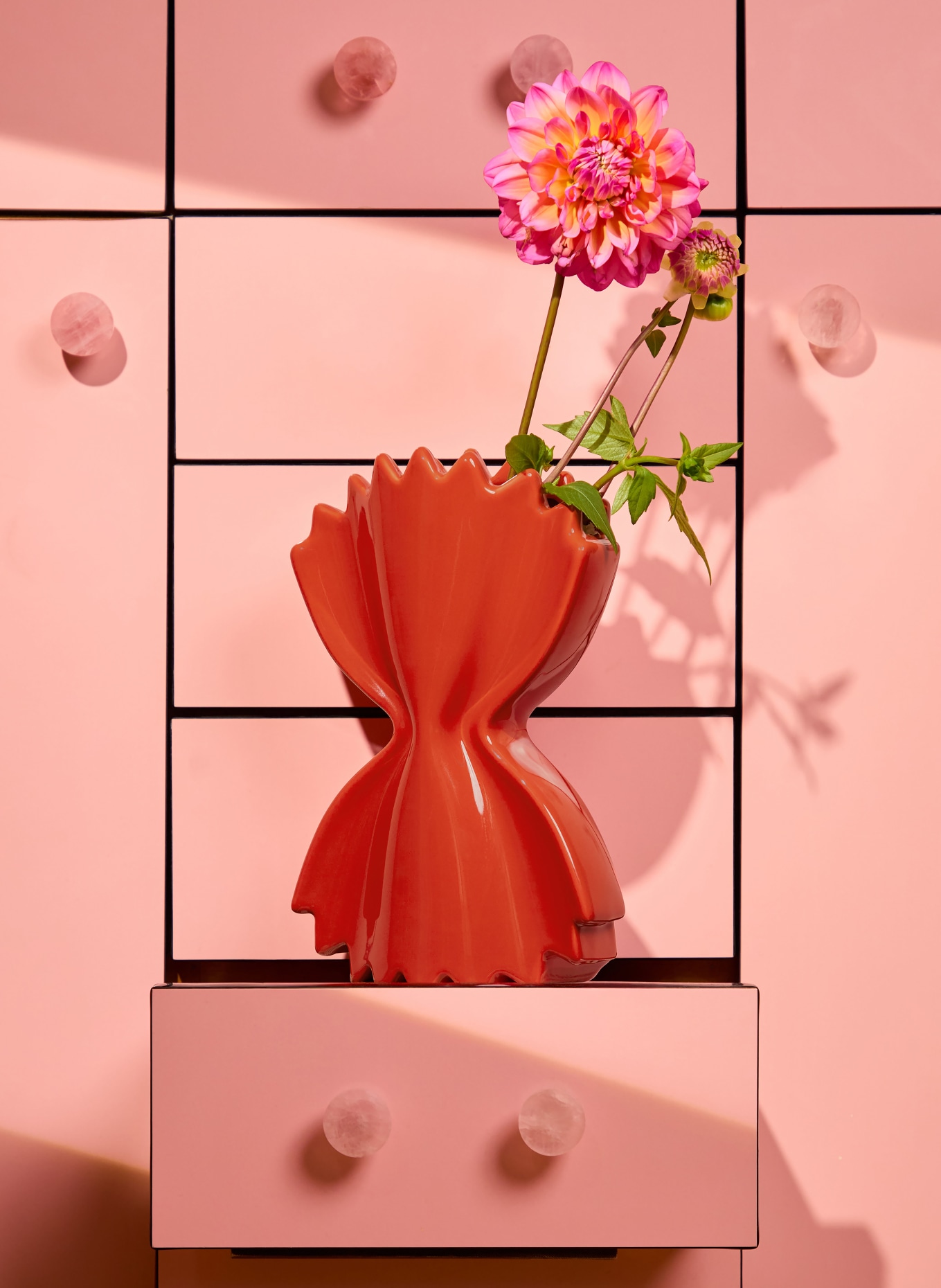 fluid MARKET Wazon PASTA: CZERWONY