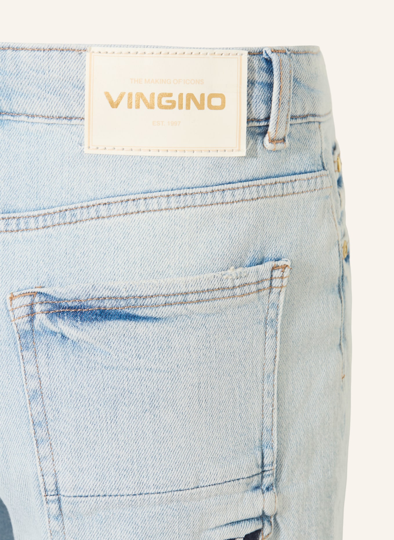 VINGINO Jeans CIANNA Extra Wide Leg: 158 LIGHT VINTAGE