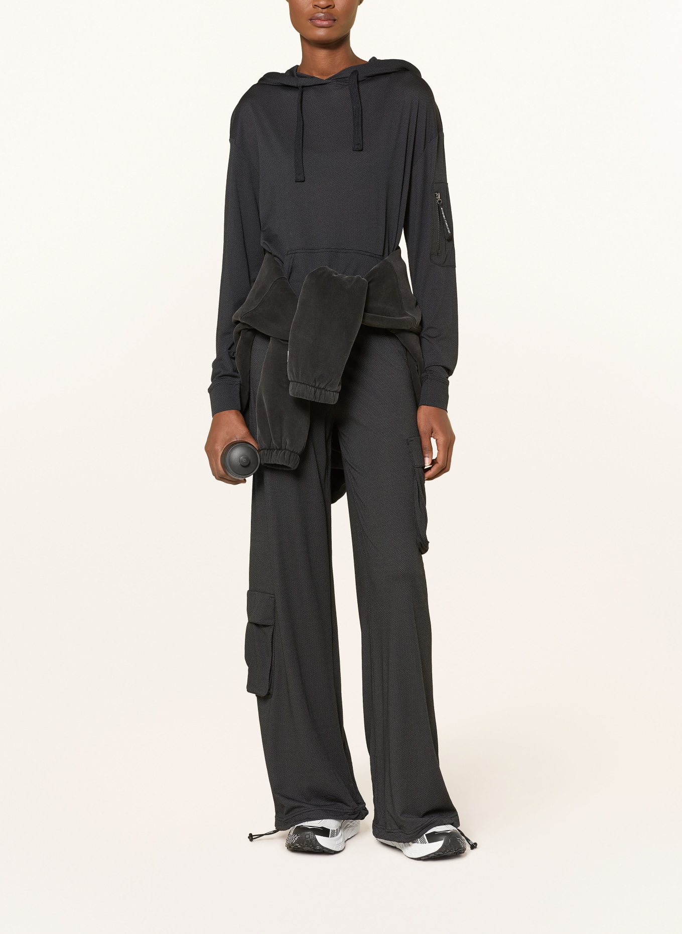 super.natural Trekkinghose AIR CARGO: SCHWARZ