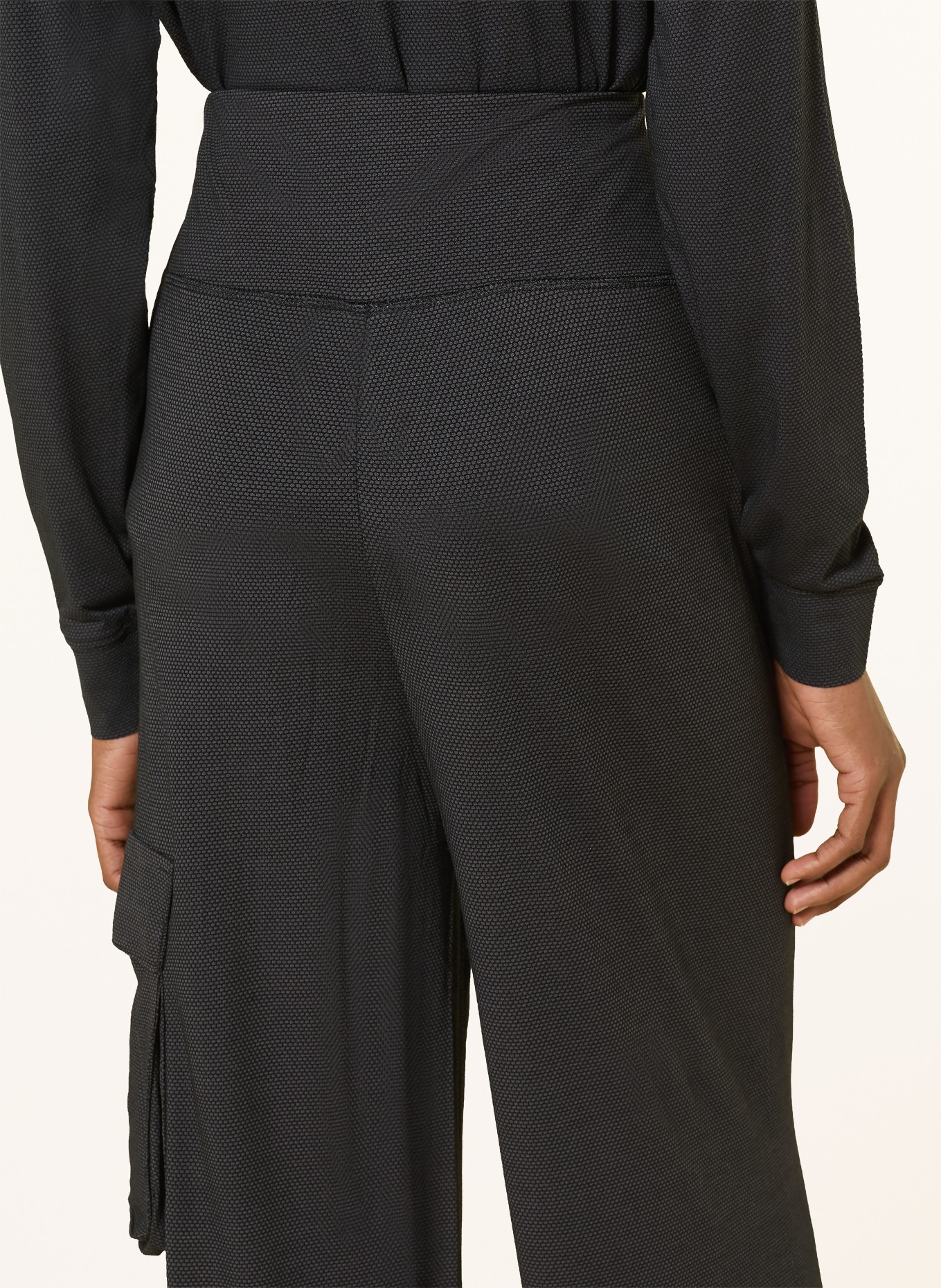 super.natural Trekkinghose AIR CARGO: SCHWARZ