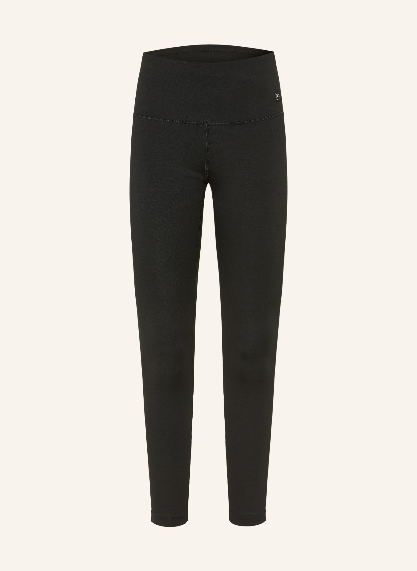 super.natural Tights SUPER LUX mt Merinowolle: SCHWARZ