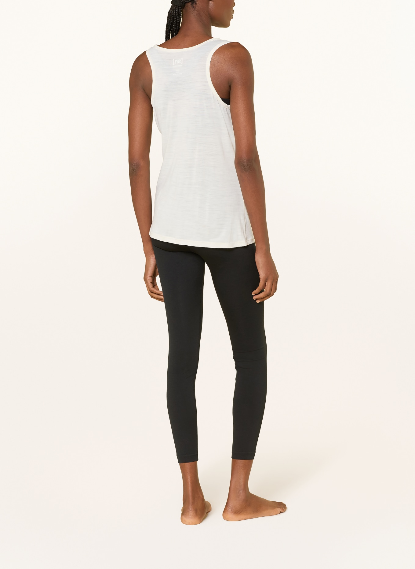 super.natural Tights SUPER LUX mt Merinowolle: SCHWARZ