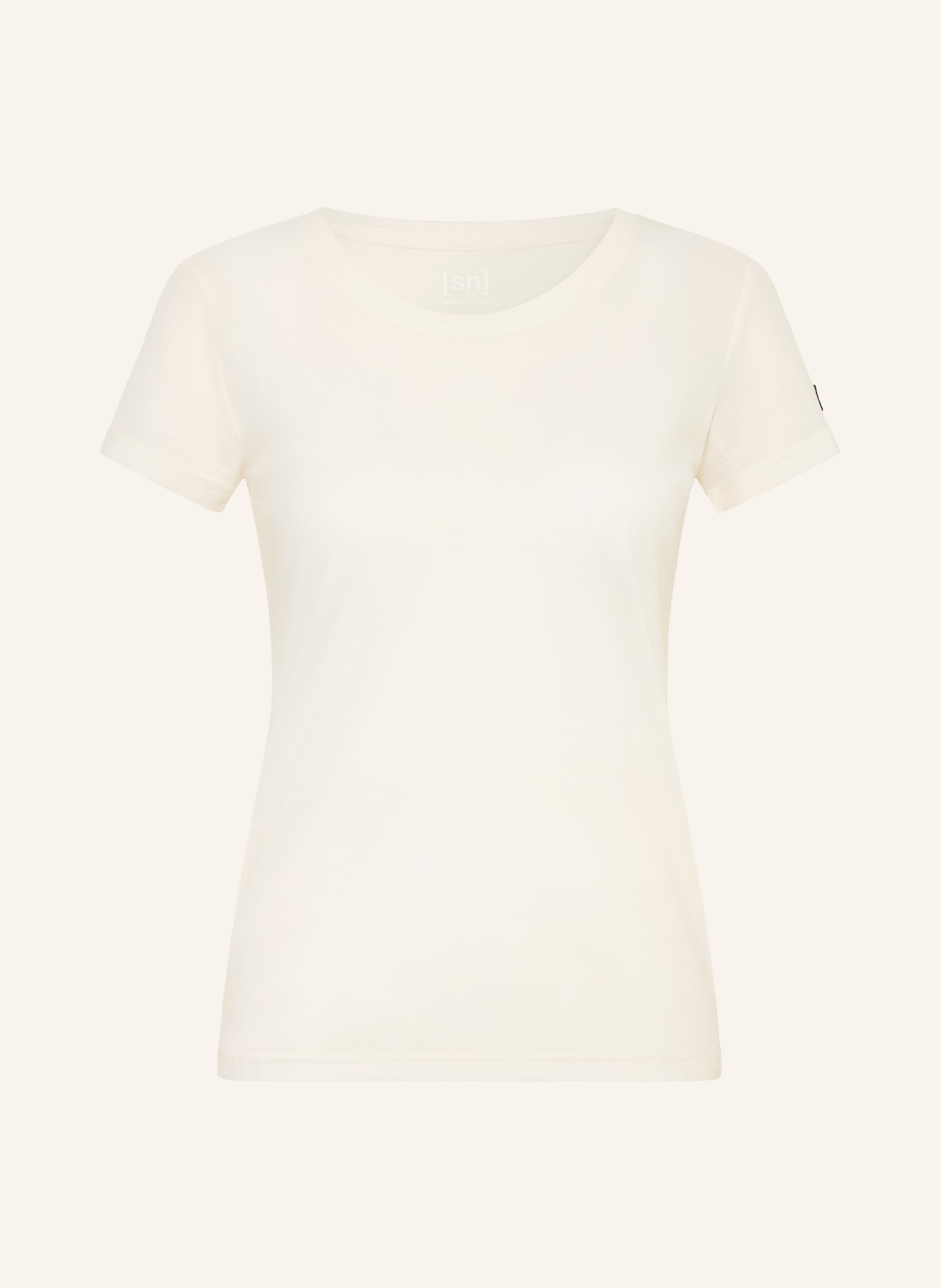 super.natural Funktionsshirt MIDSUMMER AIR: WEISS