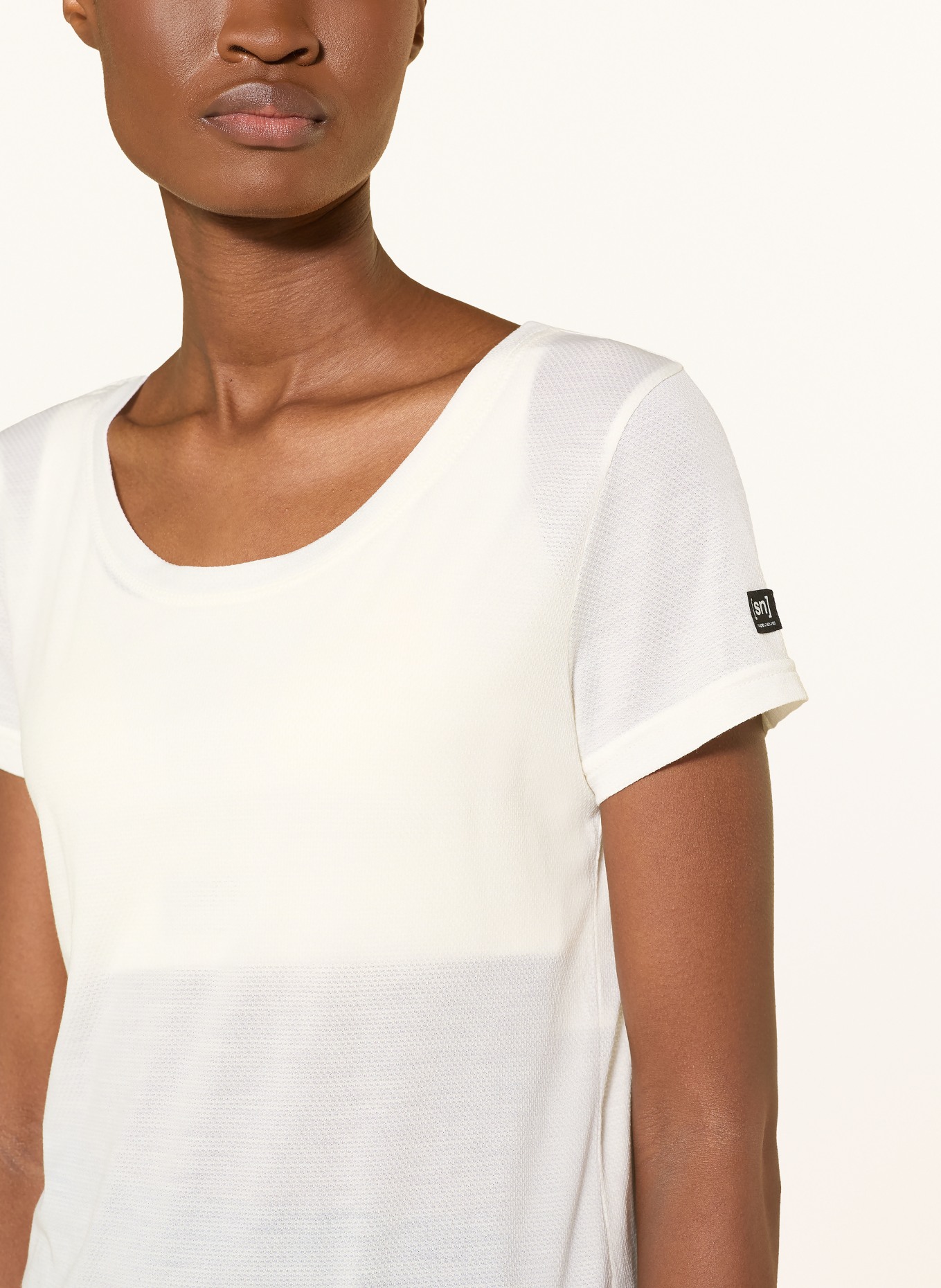 super.natural Funktionsshirt MIDSUMMER AIR: WEISS