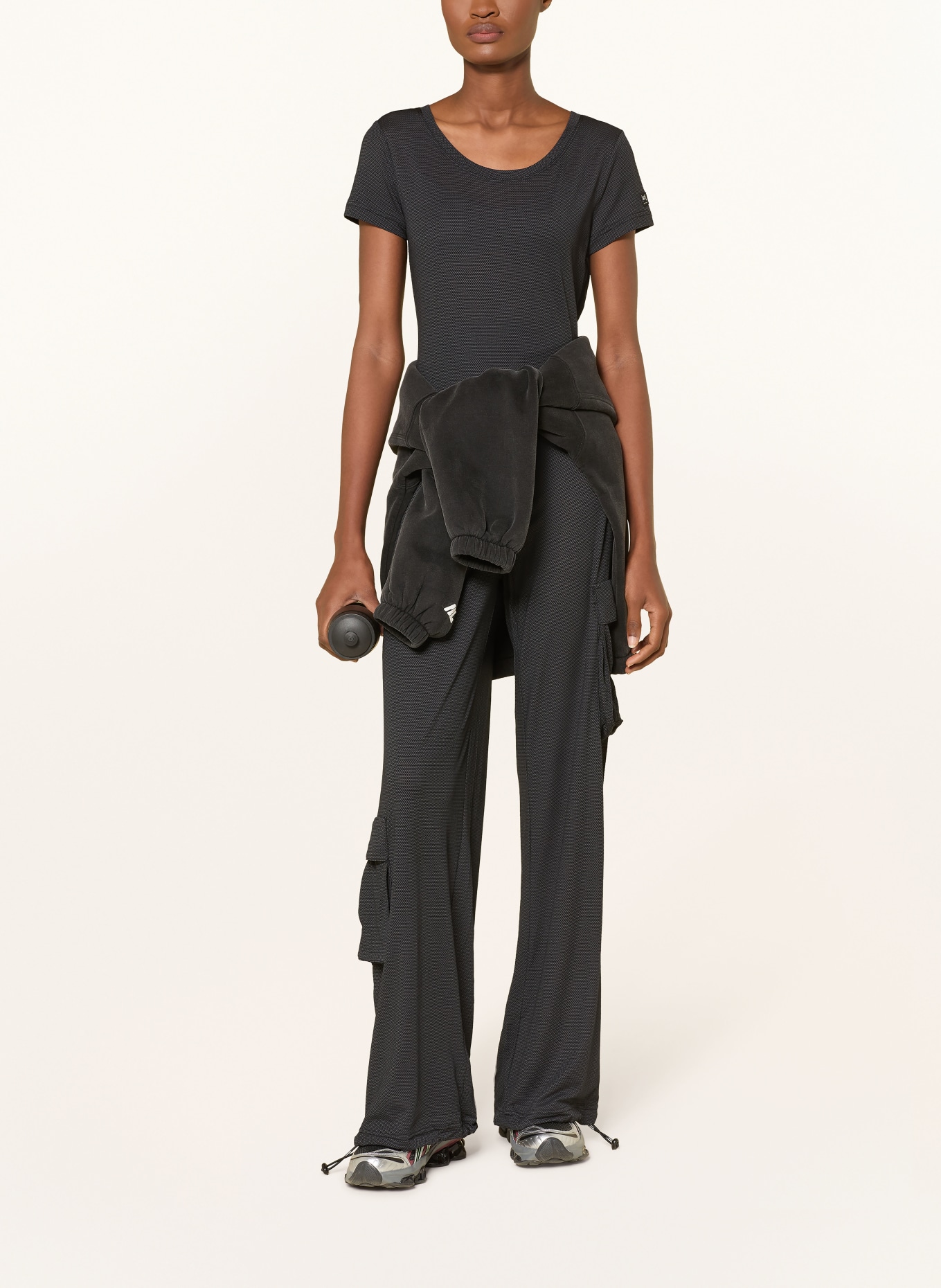 super.natural Funktionsshirt MIDSUMMER AIR: SCHWARZ