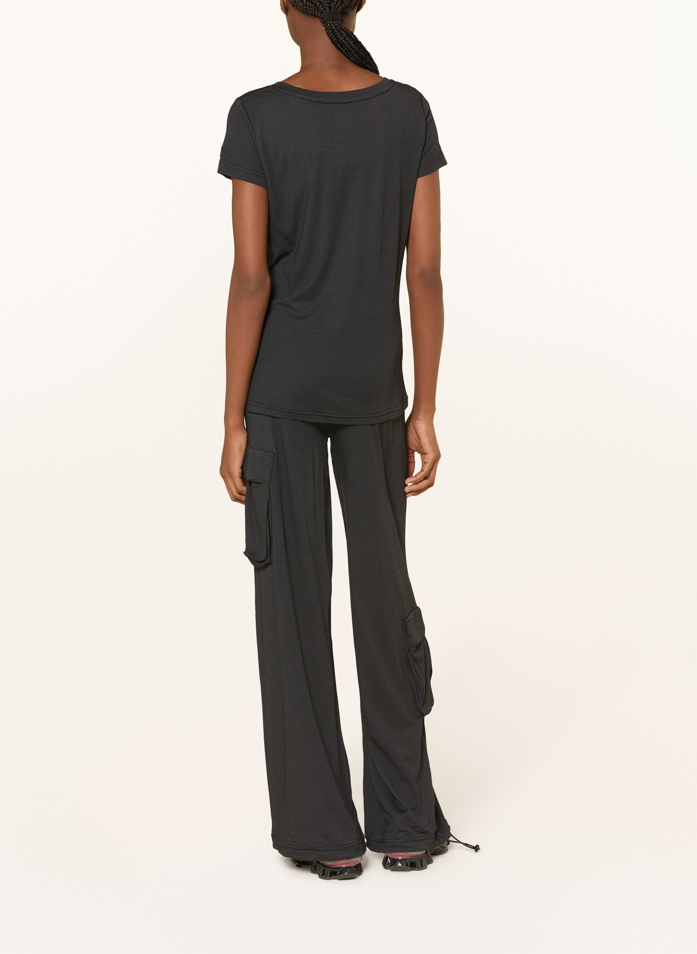 super.natural Funktionsshirt MIDSUMMER AIR: SCHWARZ