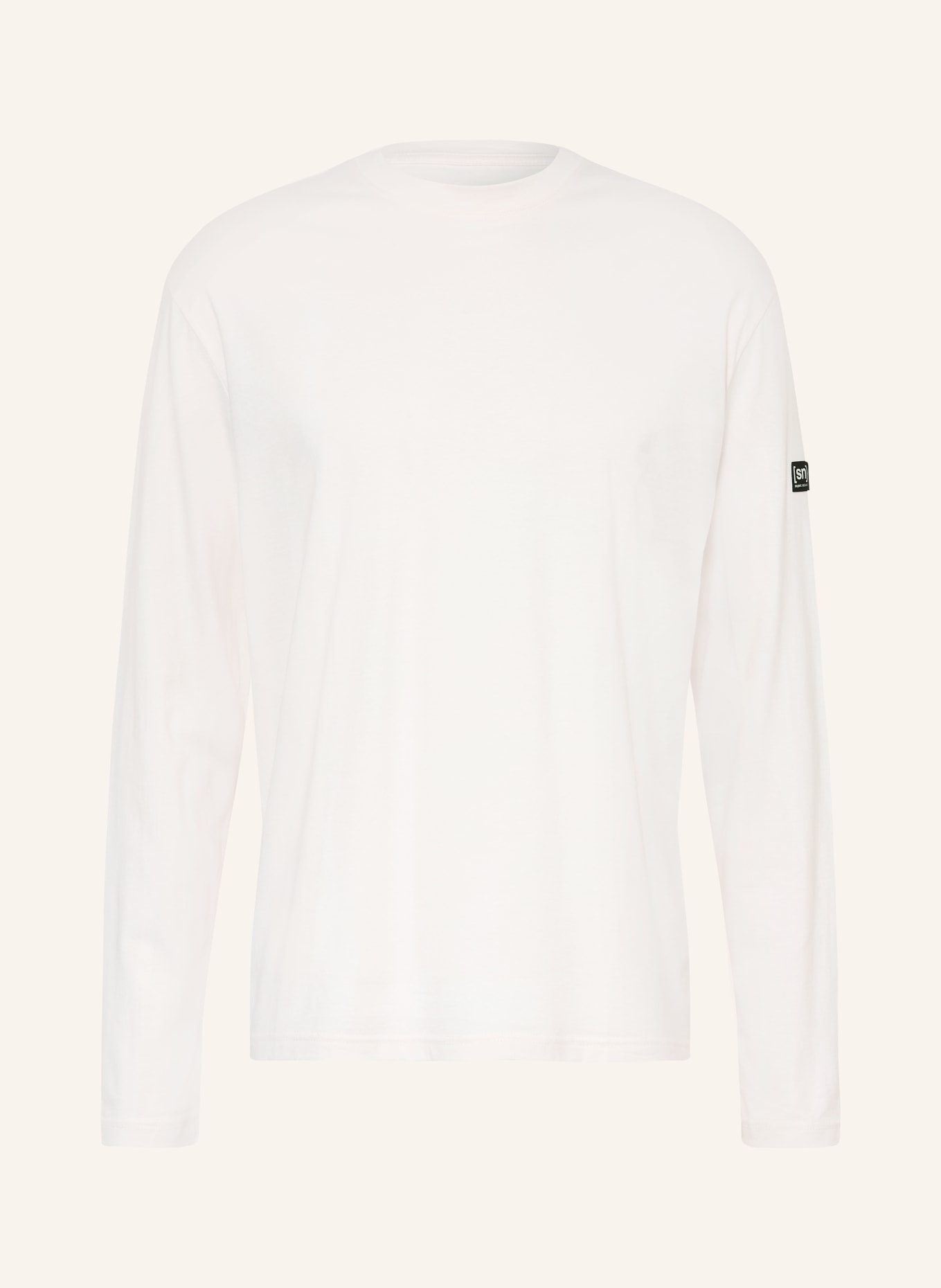 super.natural CASUAL Performance Shirt with Merino Wool: CREAM