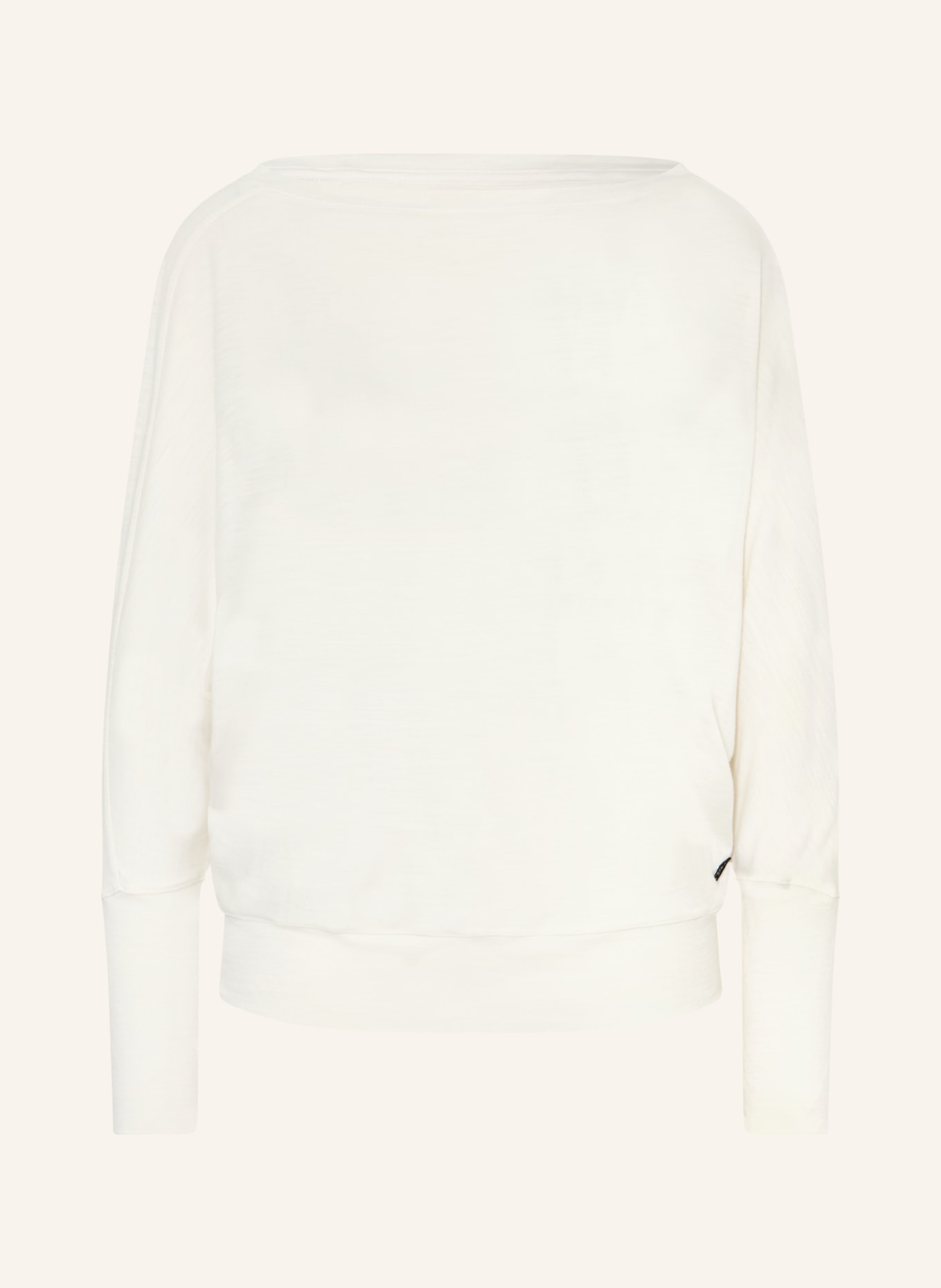 super.natural Funktionsshirt KULA mit Merinowolle: WEISS