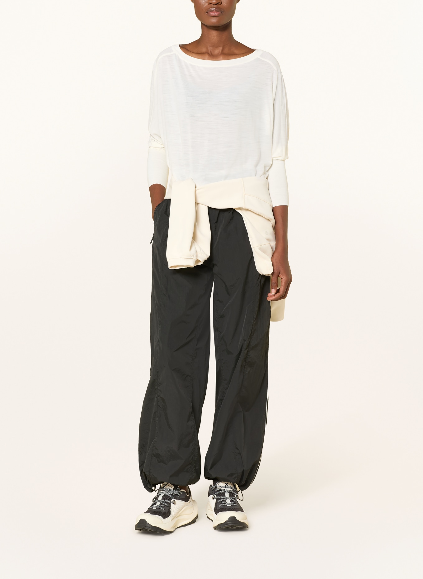 super.natural Funktionsshirt KULA mit Merinowolle: WEISS