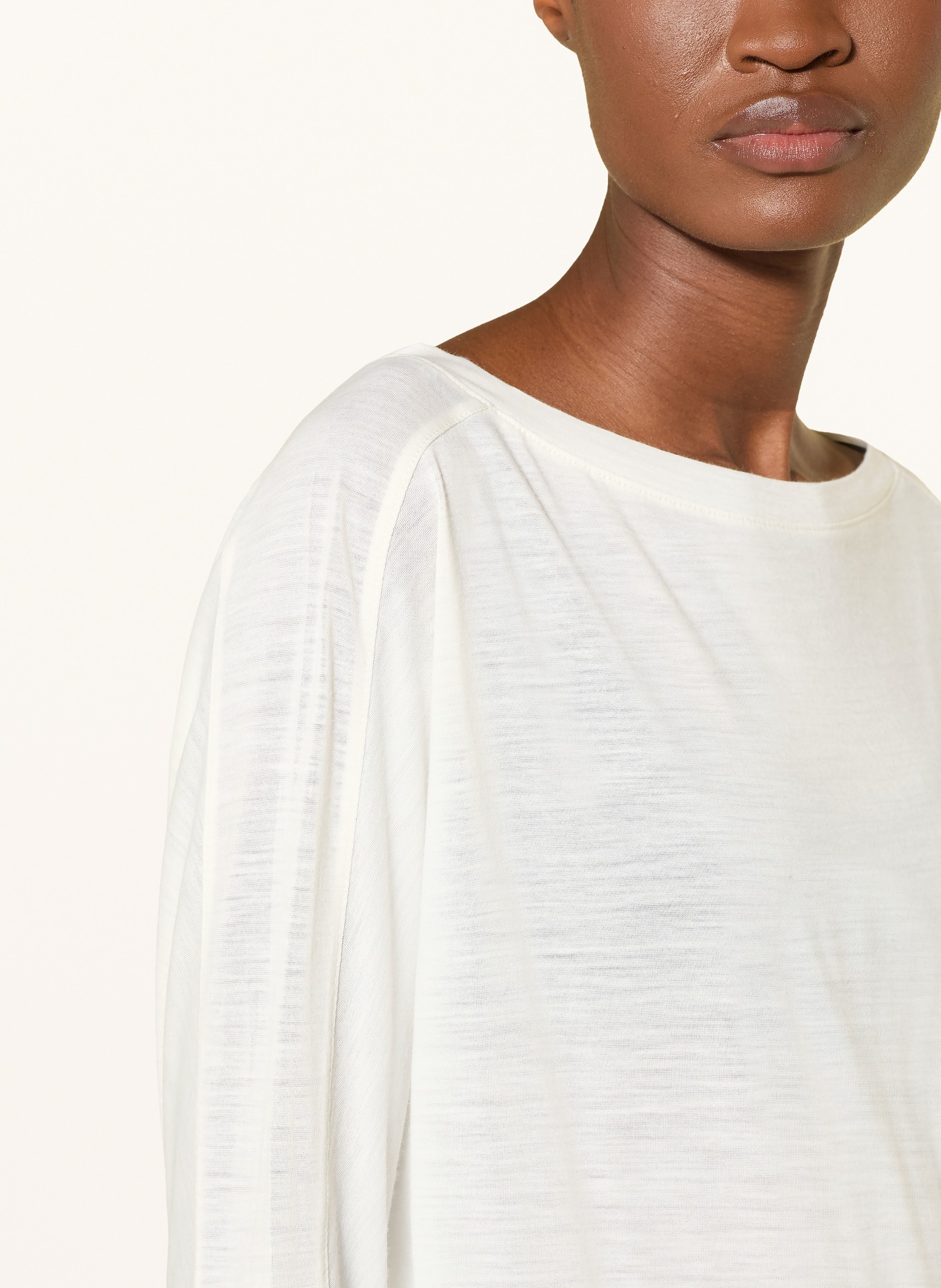 super.natural Funktionsshirt KULA mit Merinowolle: WEISS