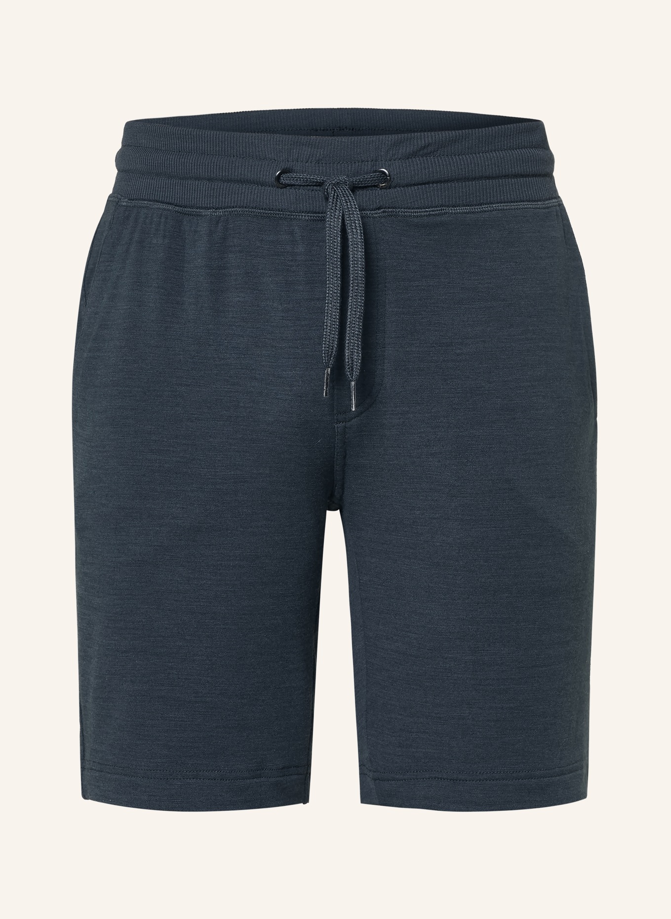 super.natural Sweatshorts SOLUTION mit Merinowolle: DUNKELBLAU