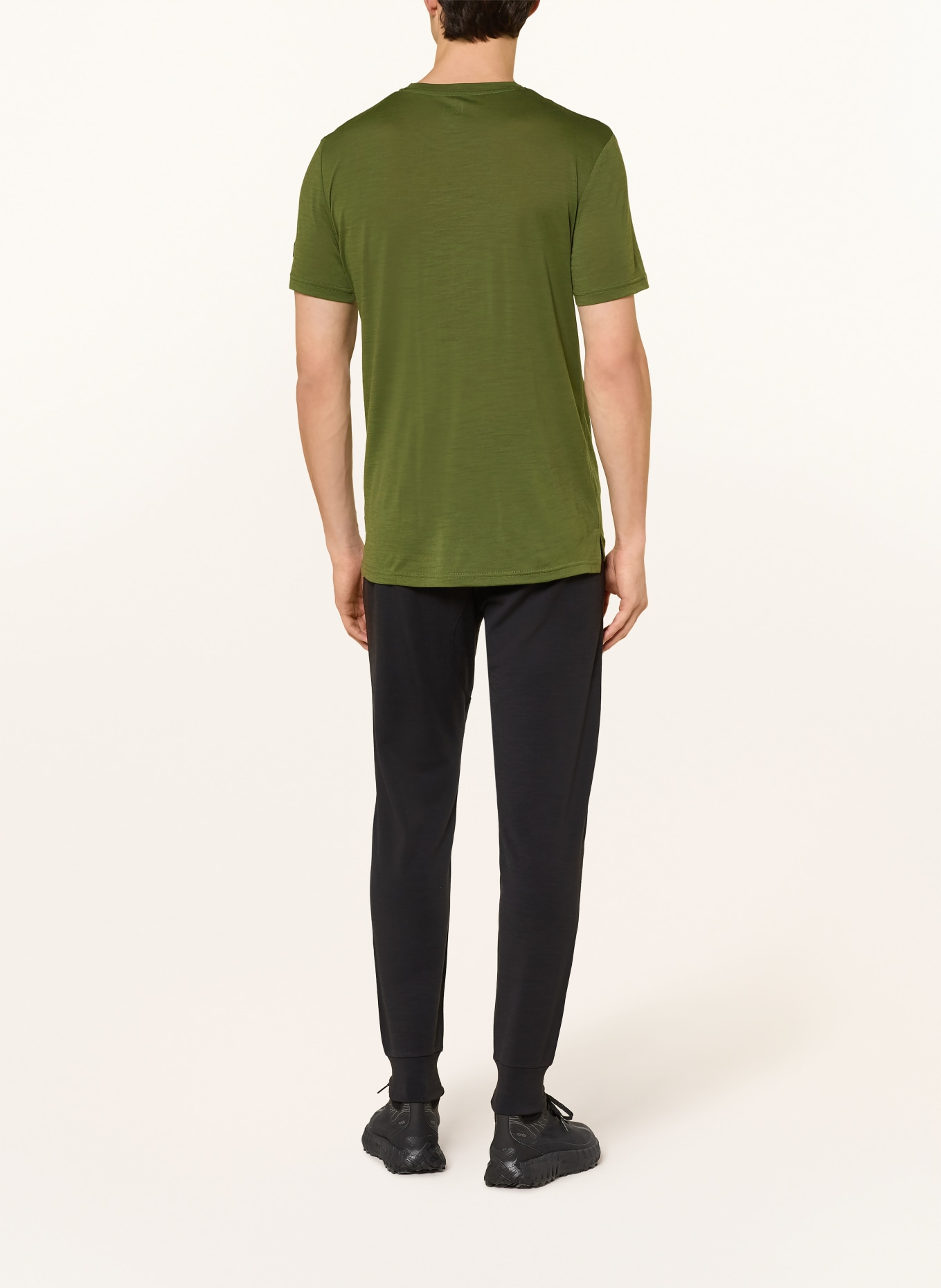 super.natural Funktionsshirt WONDER WHEEL: OLIV