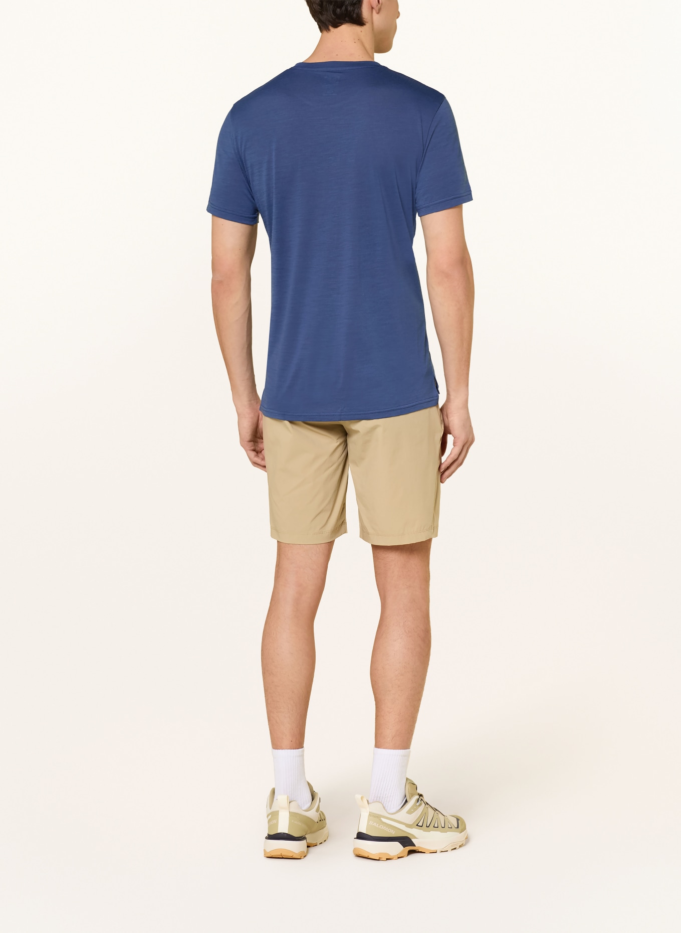 super.natural Funktionsshirt WONDER WHEEL: BLAU