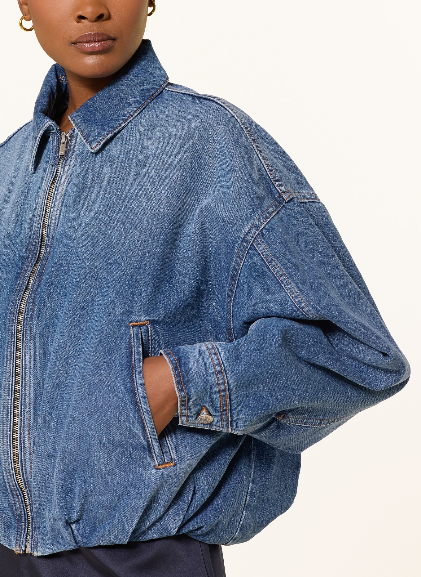 maje Jeansjacke: 0201 BLUE