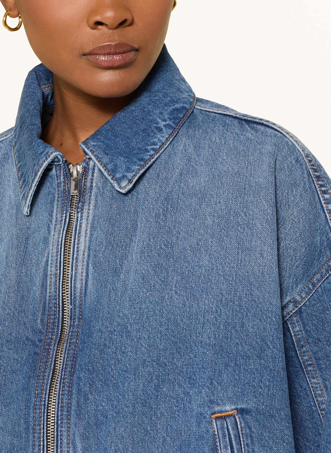 maje Jeansjacke: 0201 BLUE