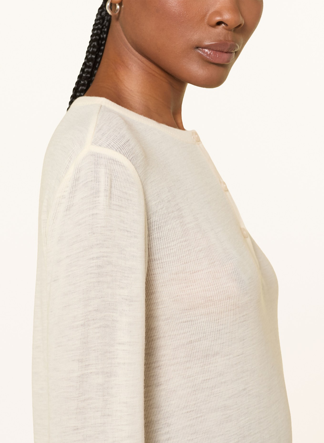 COS T-shirt à manches longues: BEIGE